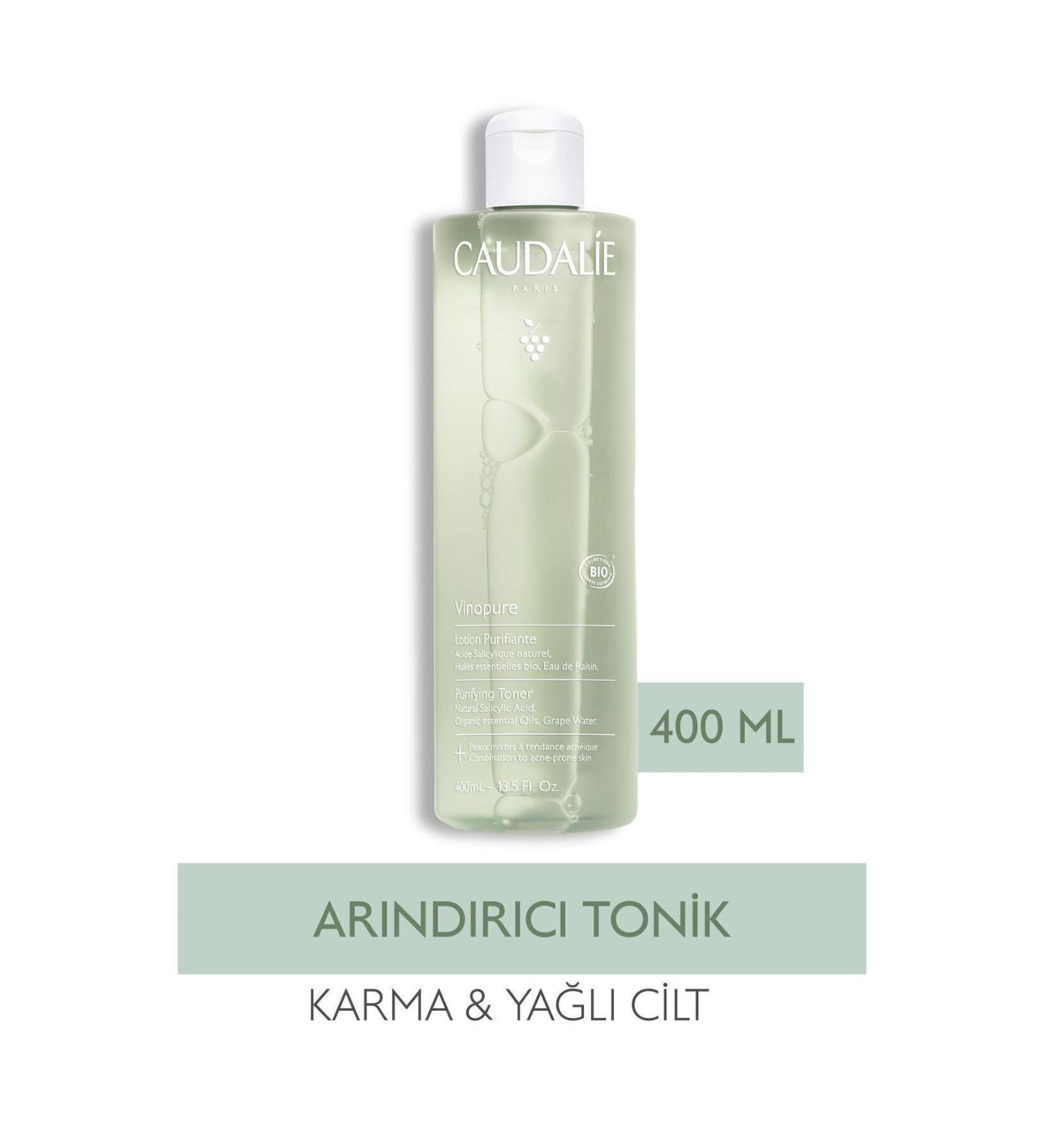 Caudalie Vinopure Tonic 400 ml - Buy Online on GoSupps.com