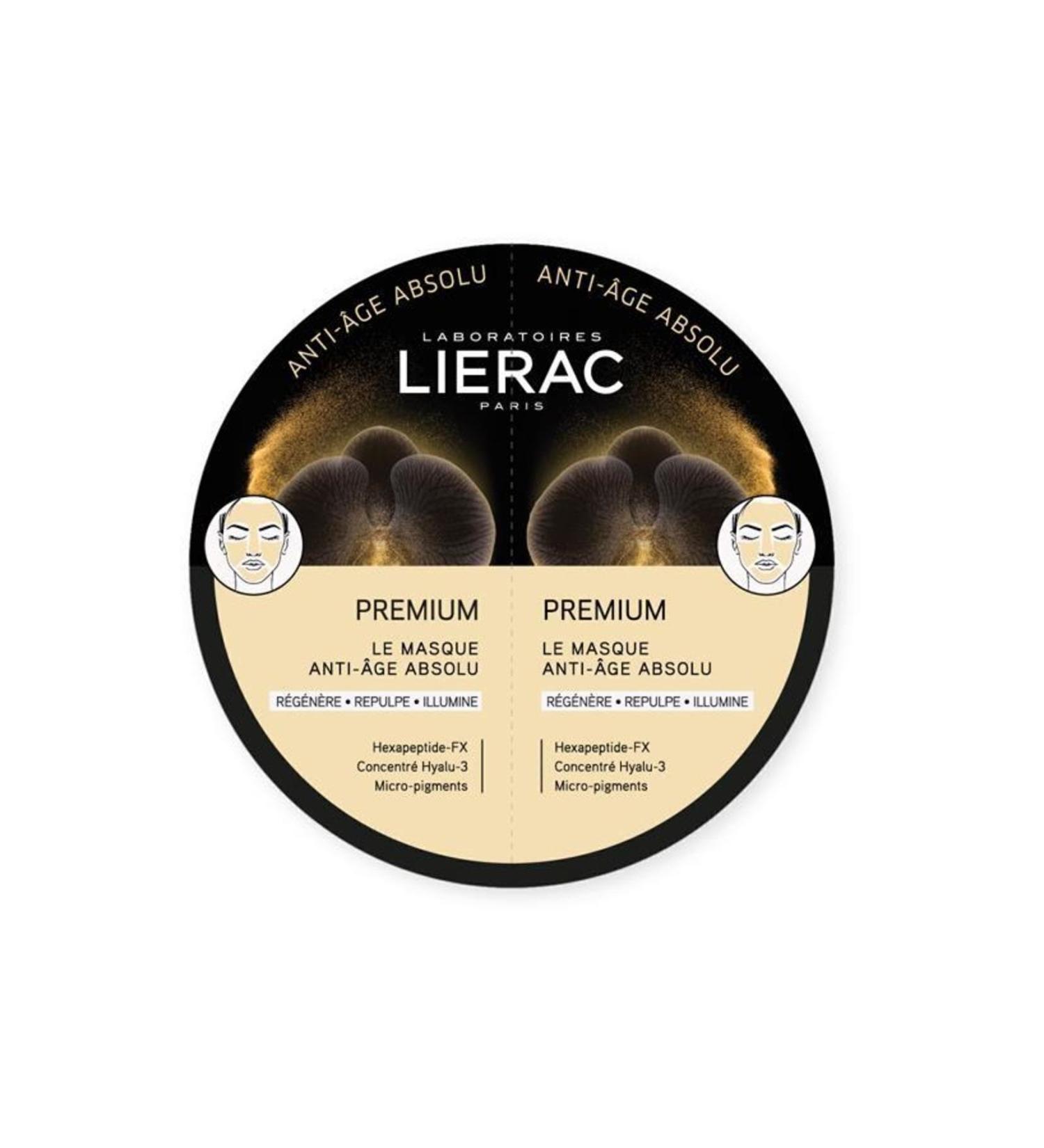 Lierac Duo Mask Premium All Anti-Aging Mask 2x6 ml