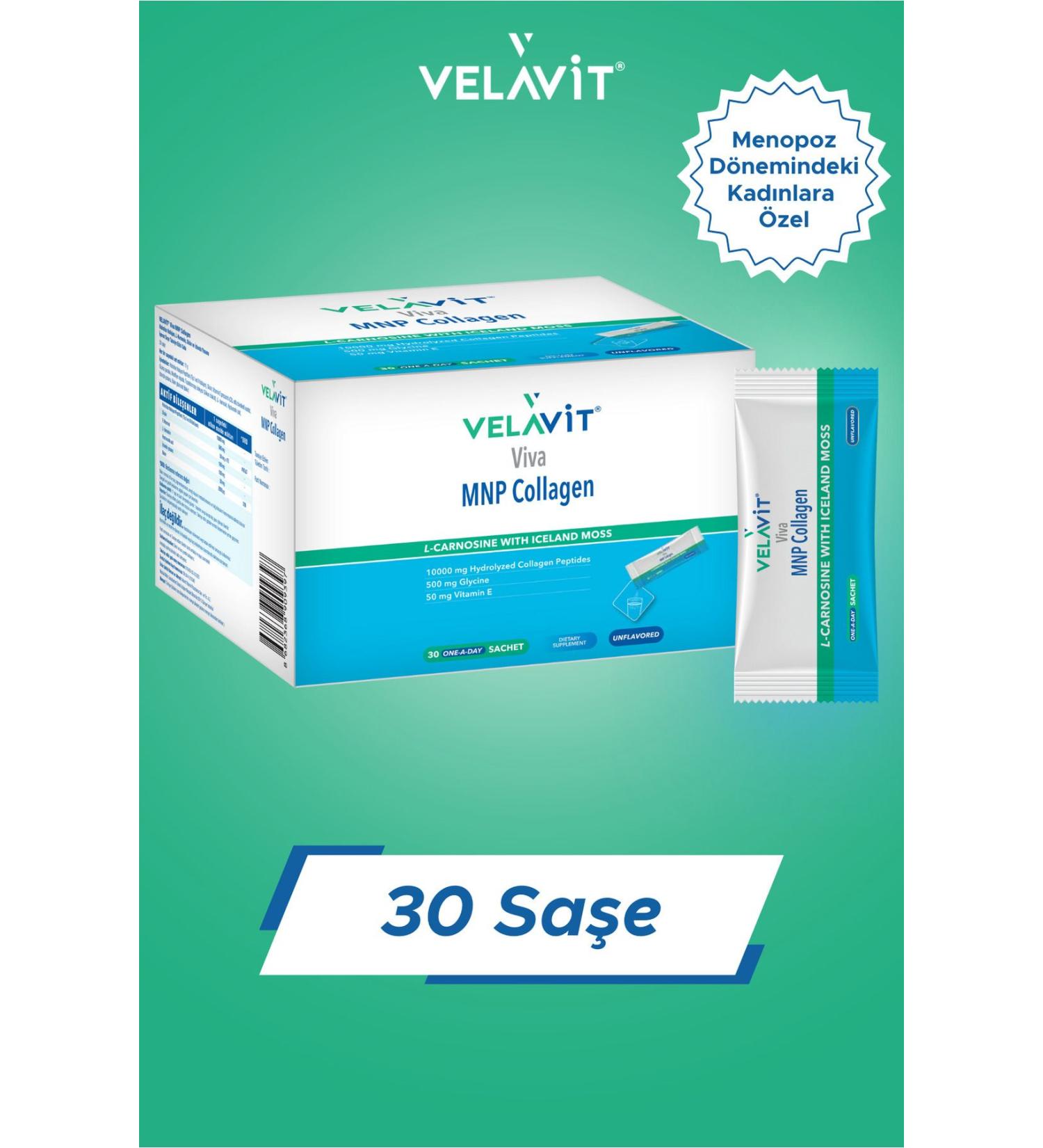 Velavit Viva MNP Collagen 50 mg 30 Sachets - Buy Online on GoSupps.com