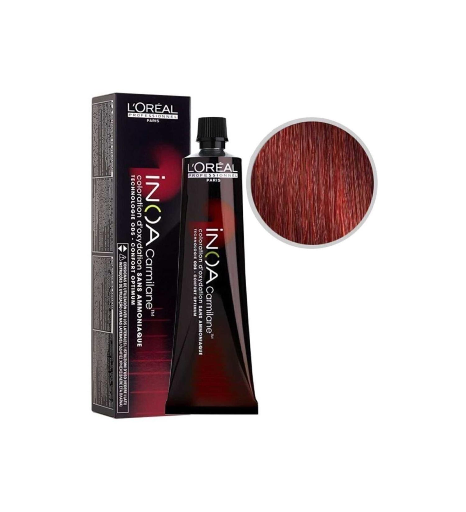 INOA Hair Dye C6.66 Dark Blonde Intense Red 60 ml