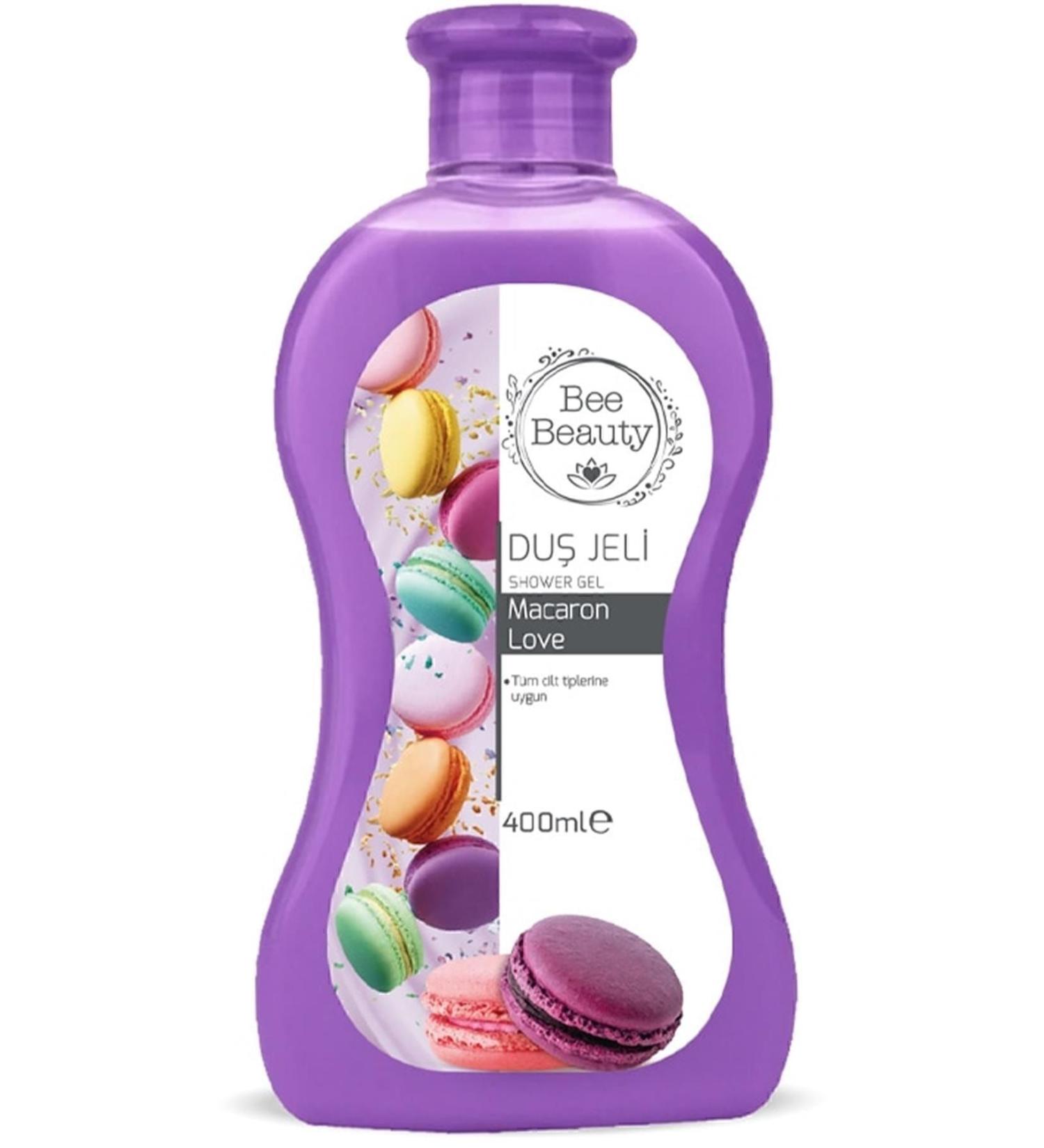 Bee Beauty Macaron Love Shower Gel 400 ml Refreshing Macaron Fragrance Moisturizer