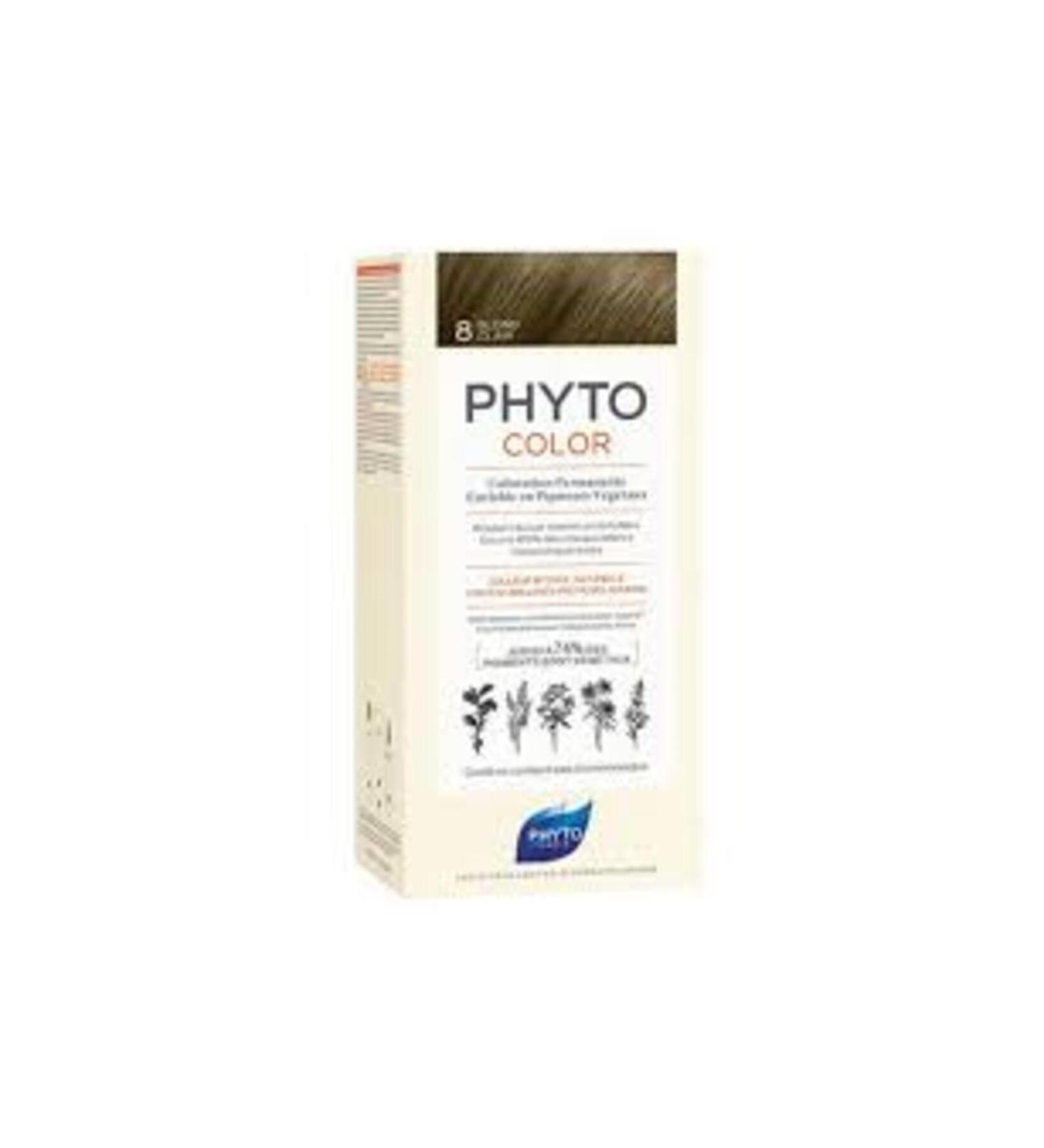 Phyto Phytocolor 8 Yellow Ammonia-Free Permanent Herbal Hair Dye