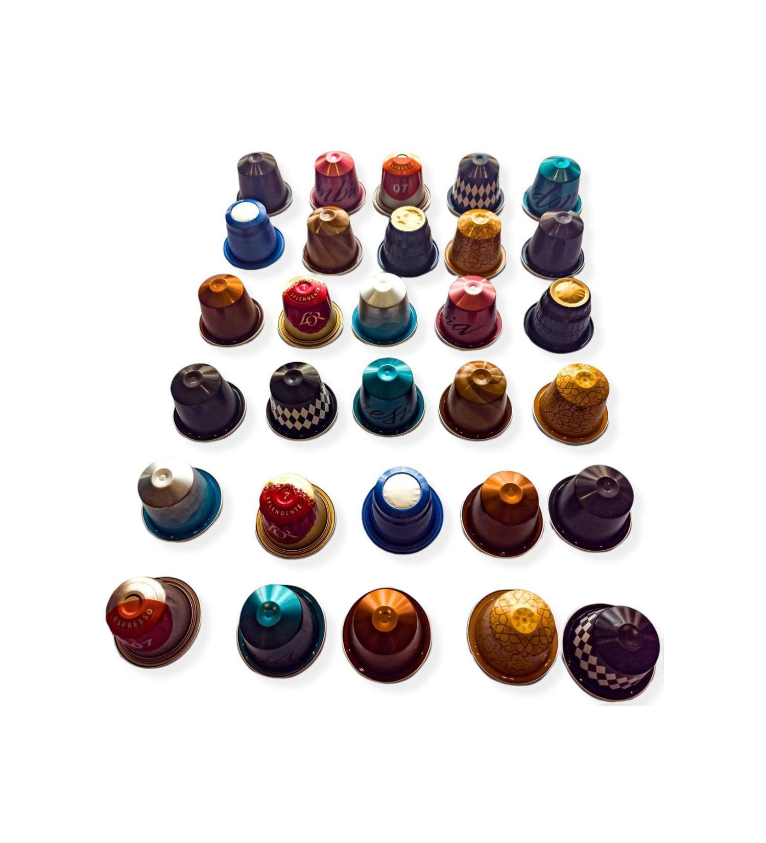 Nespresso 30 Medium Strength Mixed Coffee Capsules -