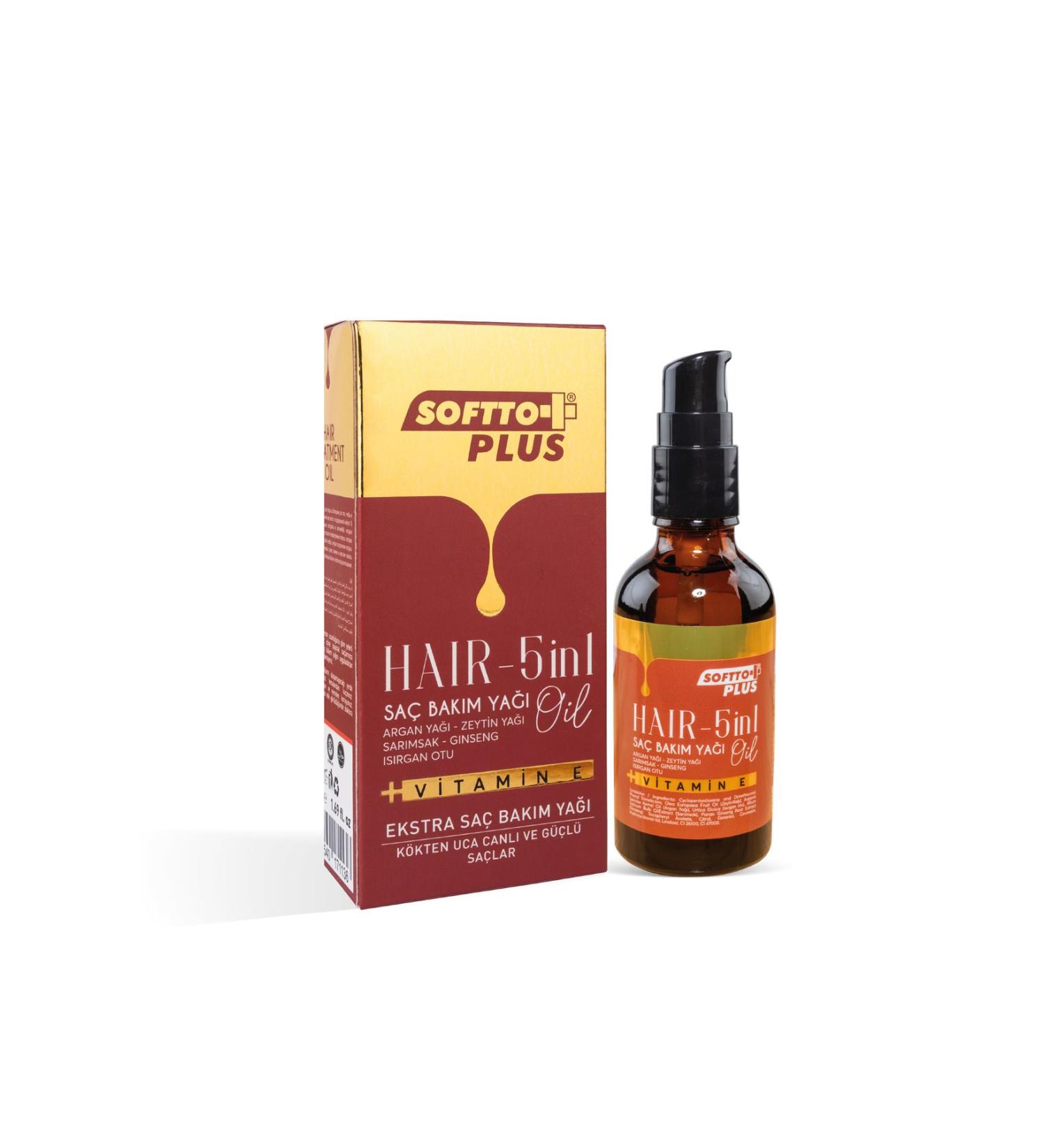 Softto Plus 5in1 Hair Care Oil 50 ml