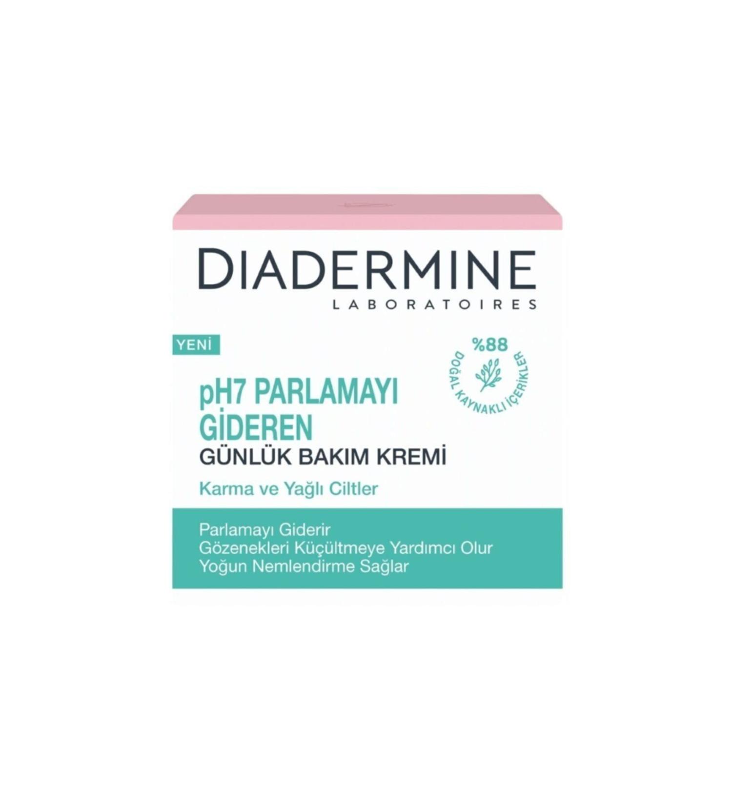 Diadermine Anti-Shine Daily Care Cream 50 ml Ph7