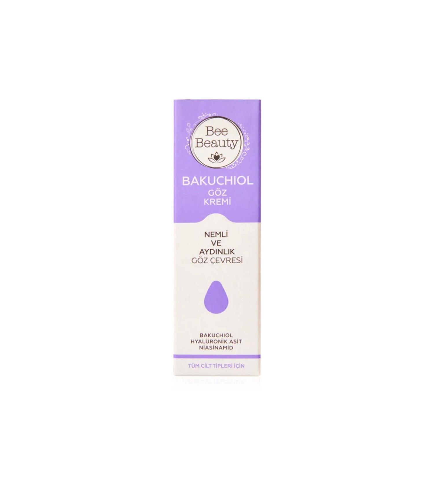 Bee Beauty Bakuchiol Eye Cream Fine Line Prevention Eye Cream 15 ml - Buy Online on GoSupps.com