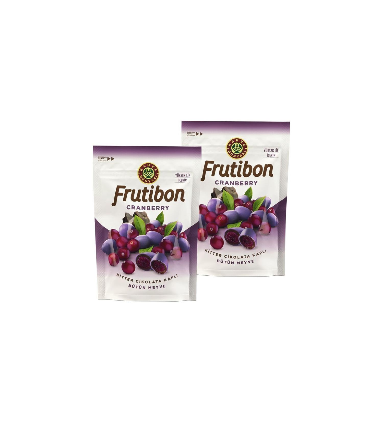 Coffee World Frutibon Cranberry Bitter 2 Pieces