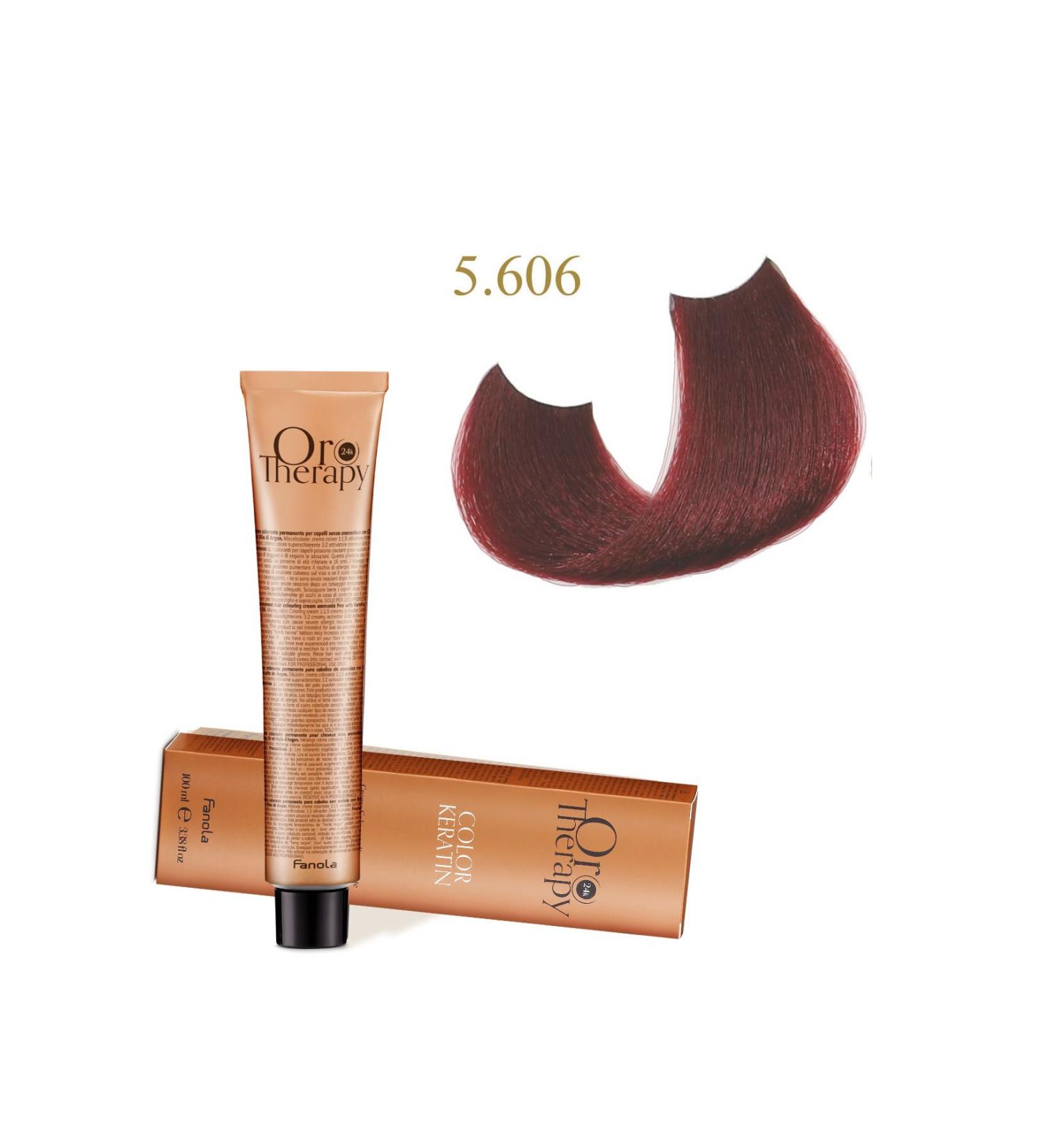 Fanola Oro Therapy 5.606 Ammonia-Free Paint 100 ml