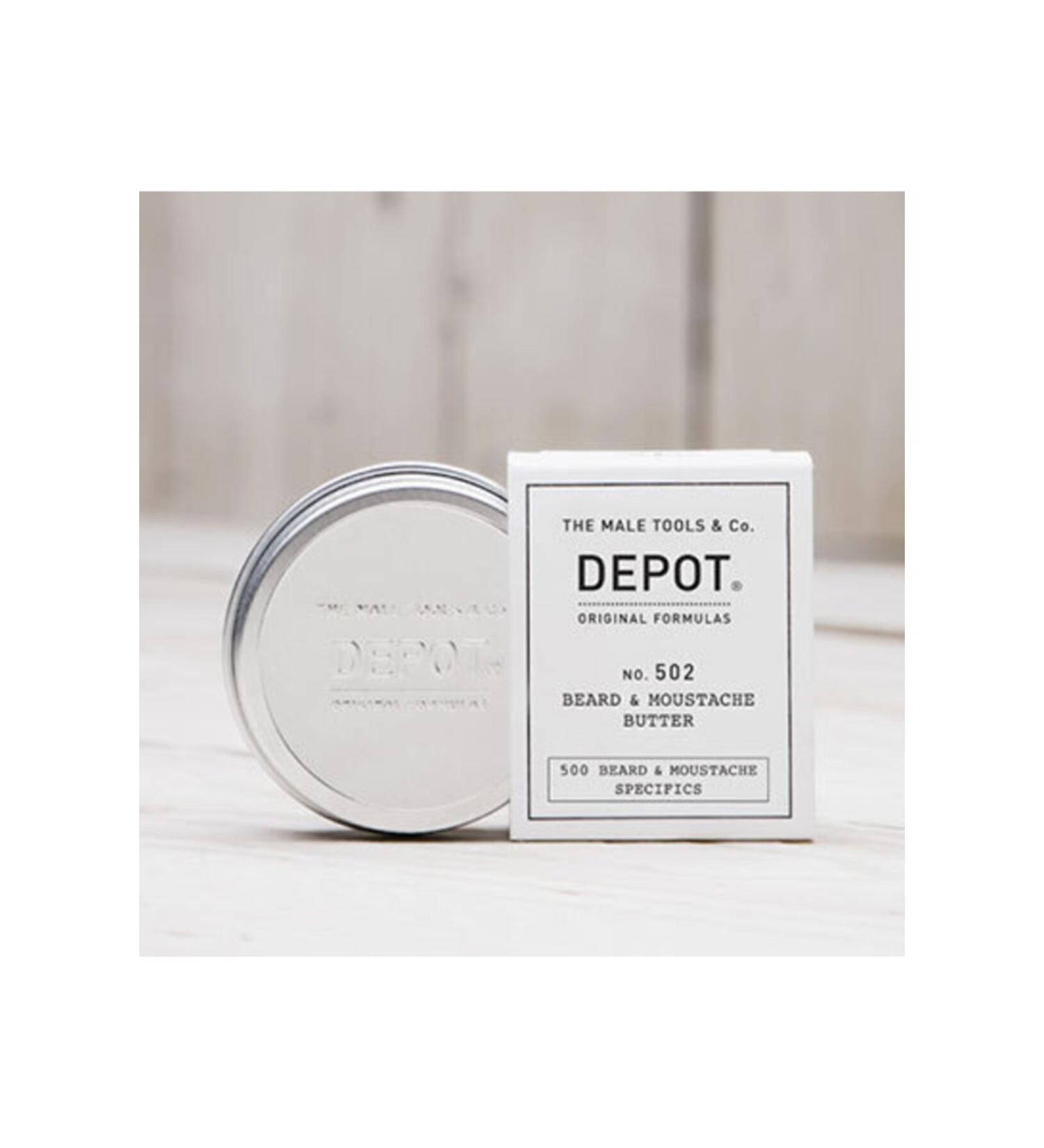 DEPOT No 502 Beard Mustache Butter Beard and Mustache Oil 30ml