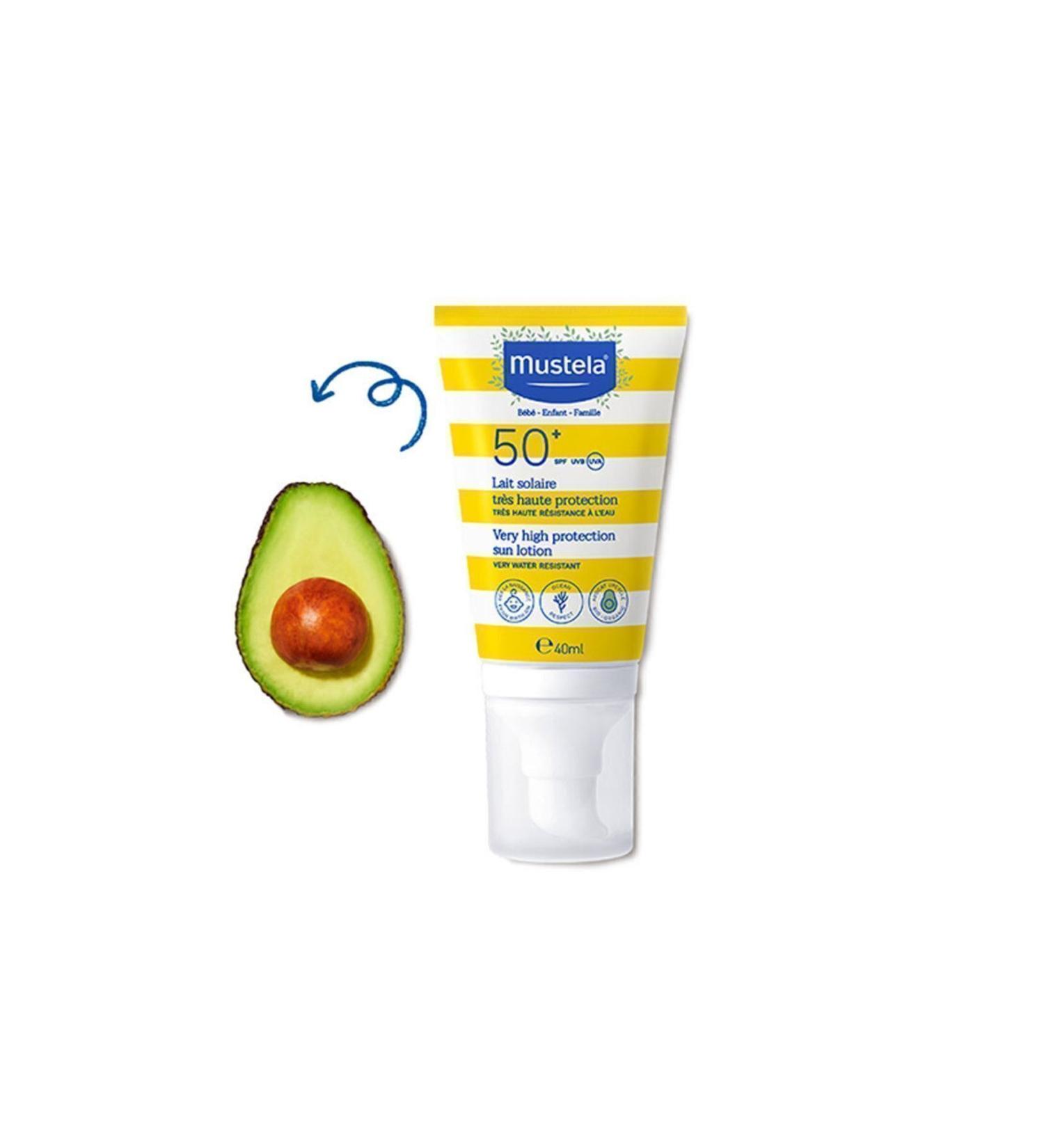 Mustela Very High Protection Factor SPF 50 Sun Lotion 40 Ml