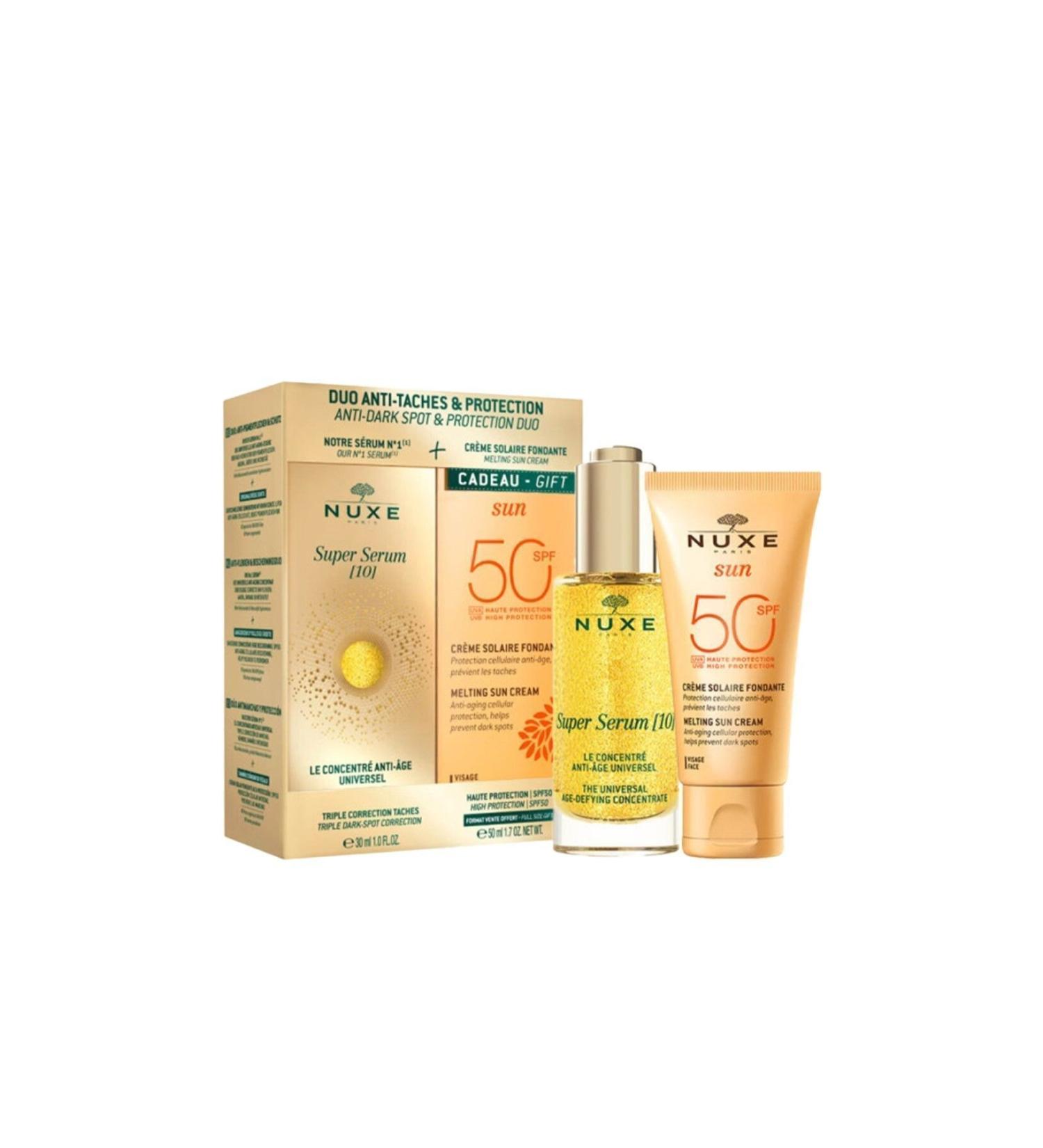 Nuxe Super Serum 30 ml + Nuxe Sun Melting Sun Cream SPF50 50 ml