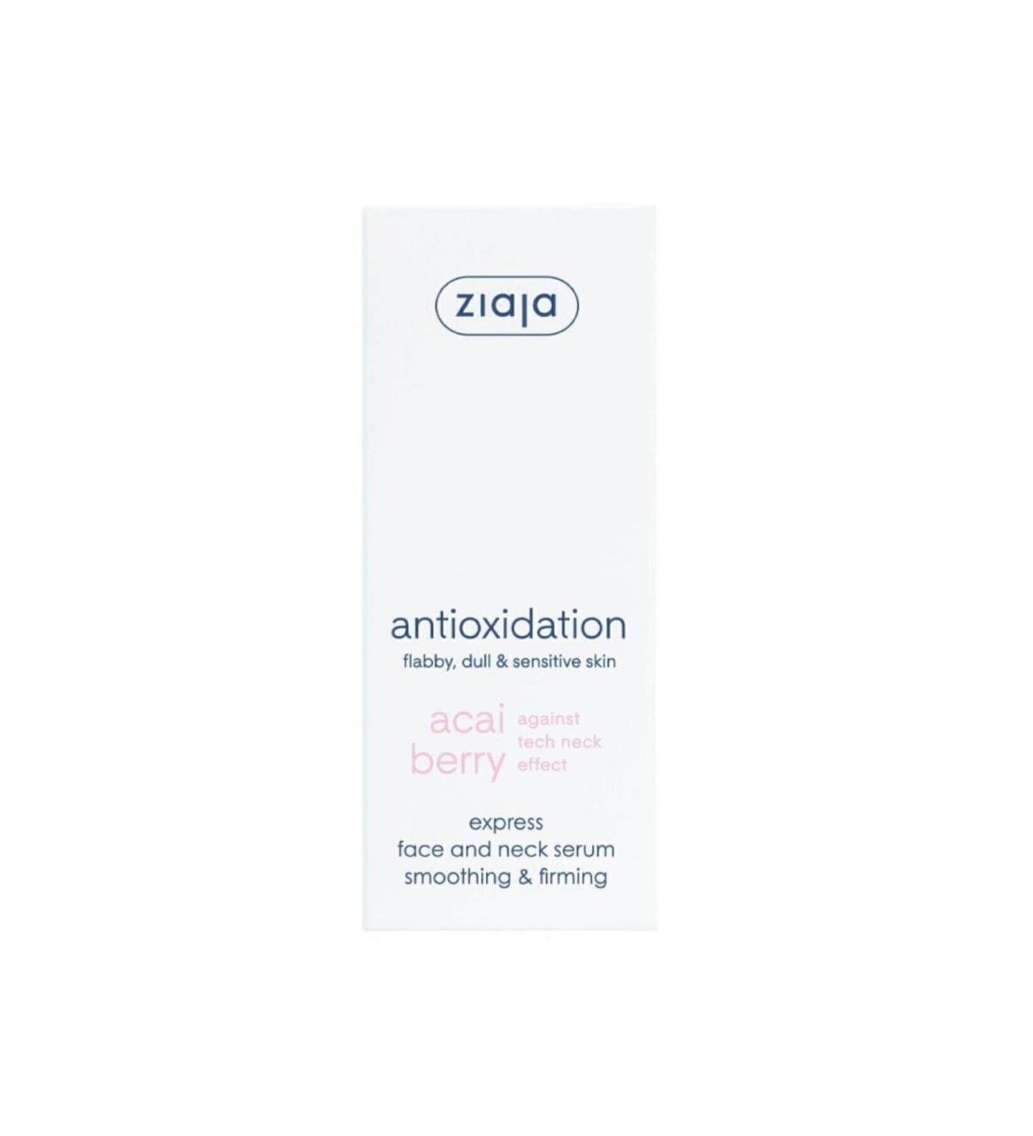 Ziaja Acai Fruit Extract Express Softening and Firming Face and Neck Serum 50 Ml - Buy Online on GoSupps.com