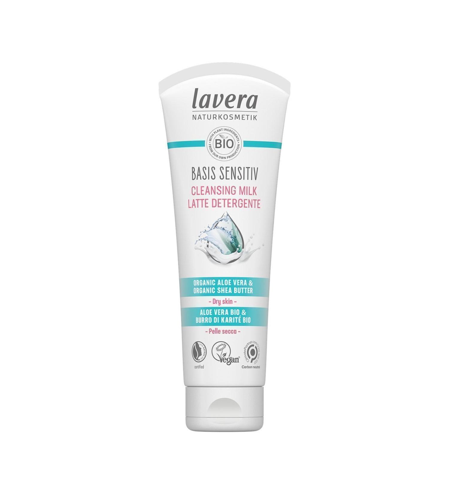 Lavera Basis Sensitiv Face Make-Up Remover Milk 125 Ml