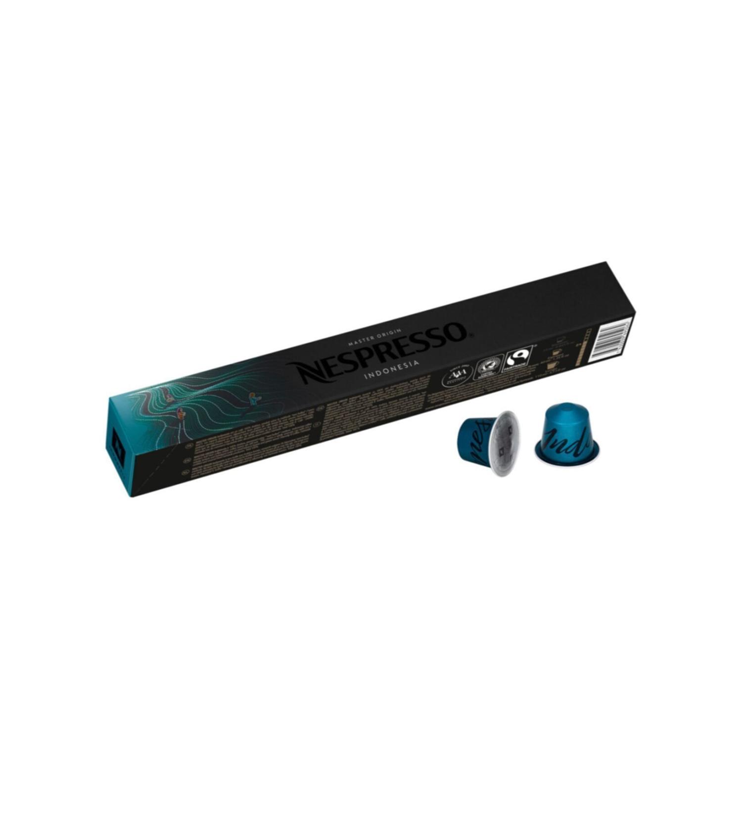 Nespresso Master Origin Series Indonesia Capsule Coffee 10 Capsules