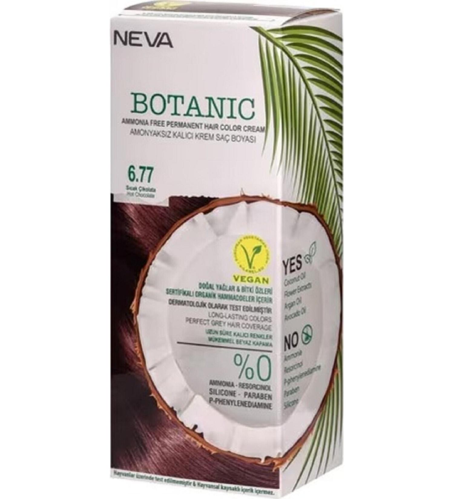 Botanic Hair Dye No: 6.77 Hot Chocolate