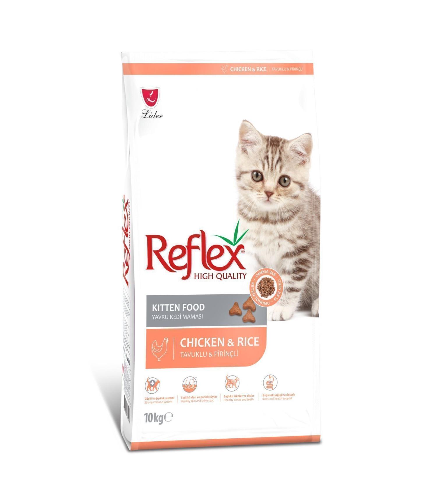 Reflex Chicken Kitten Cat Food 10 Kg (SHADOW AV) - Buy Online on GoSupps.com