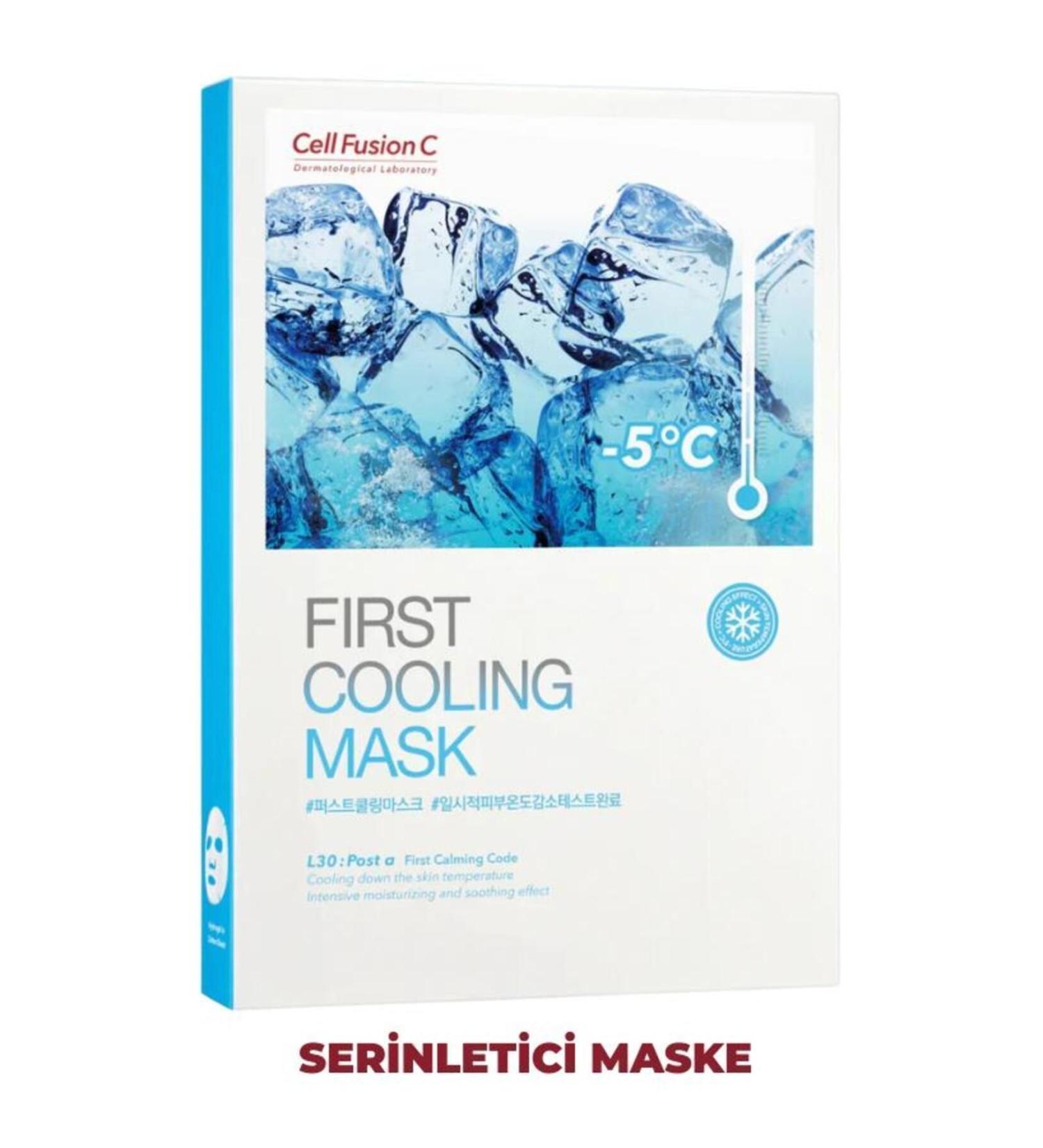 Cell Fusion C Post Alpha First Revitalizing Moisturizing Cooling Mask for All Skin Types 27g 5 Pieces - Buy Online on GoSupps.com