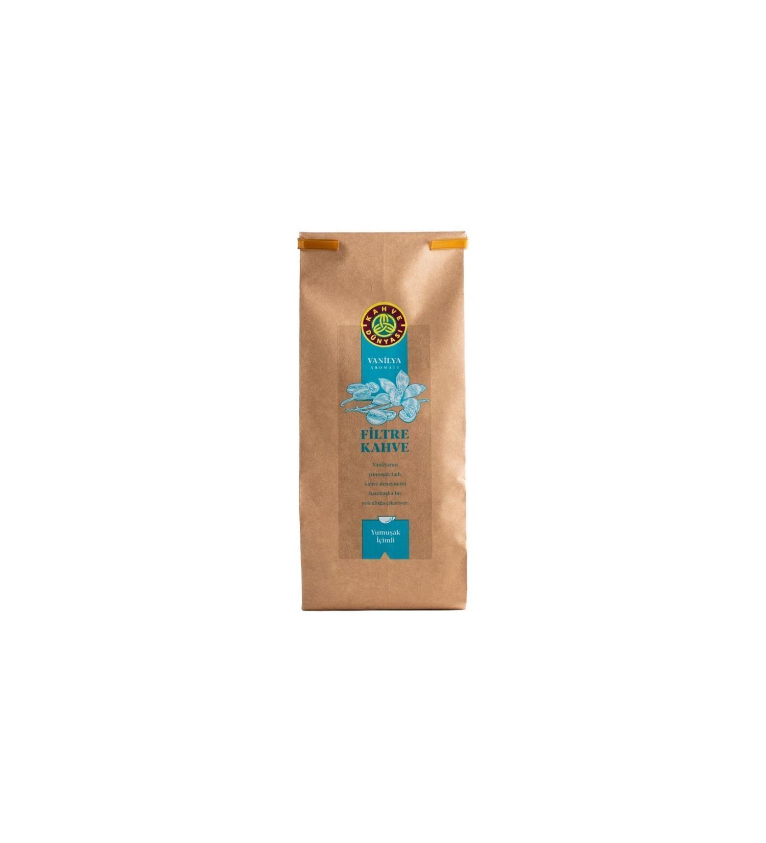 Coffee World Vanilla Flavored Filter Coffee 250gr