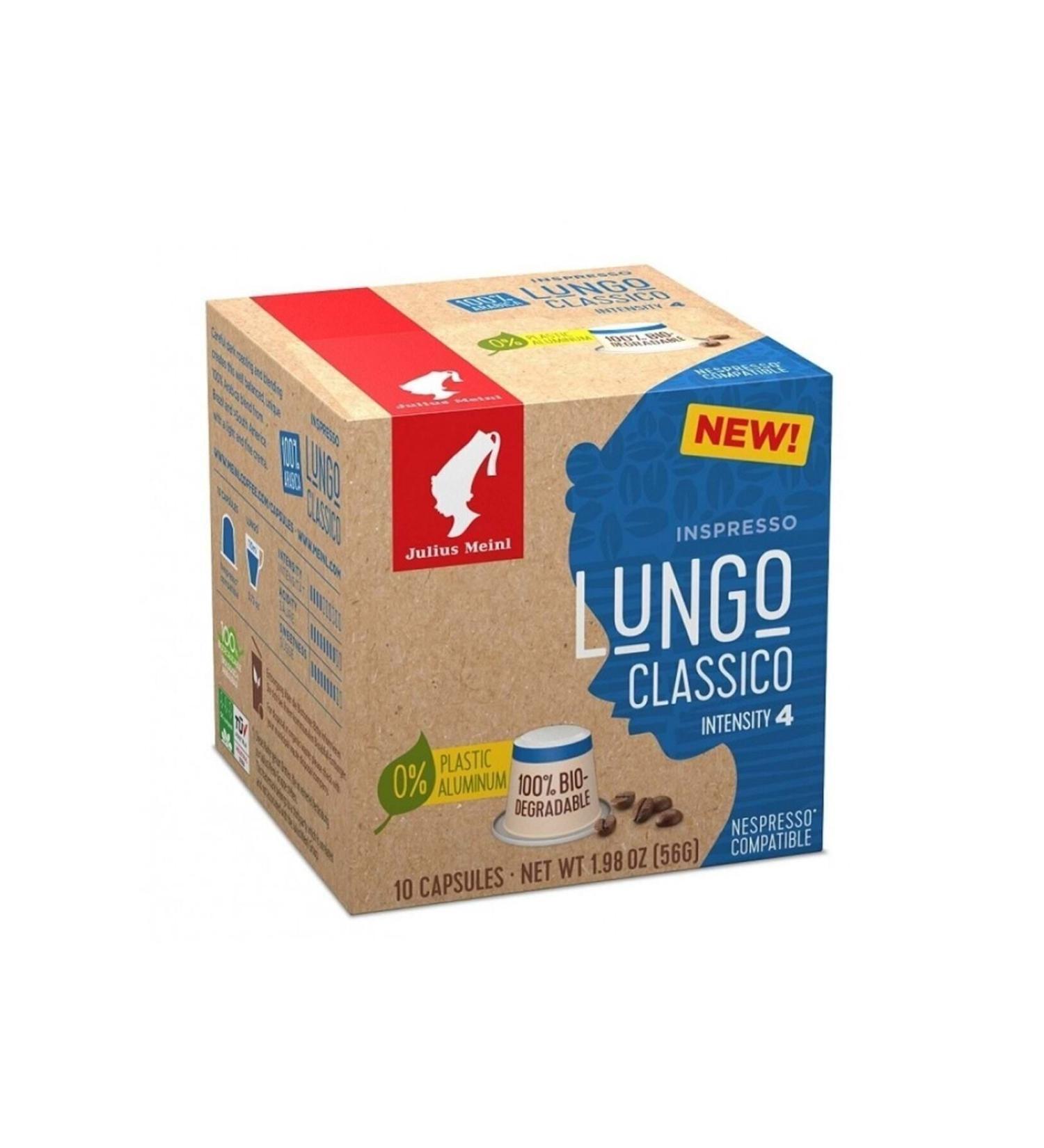 Julius Meinl Lungo Classico Capsule Coffee 10 Pieces