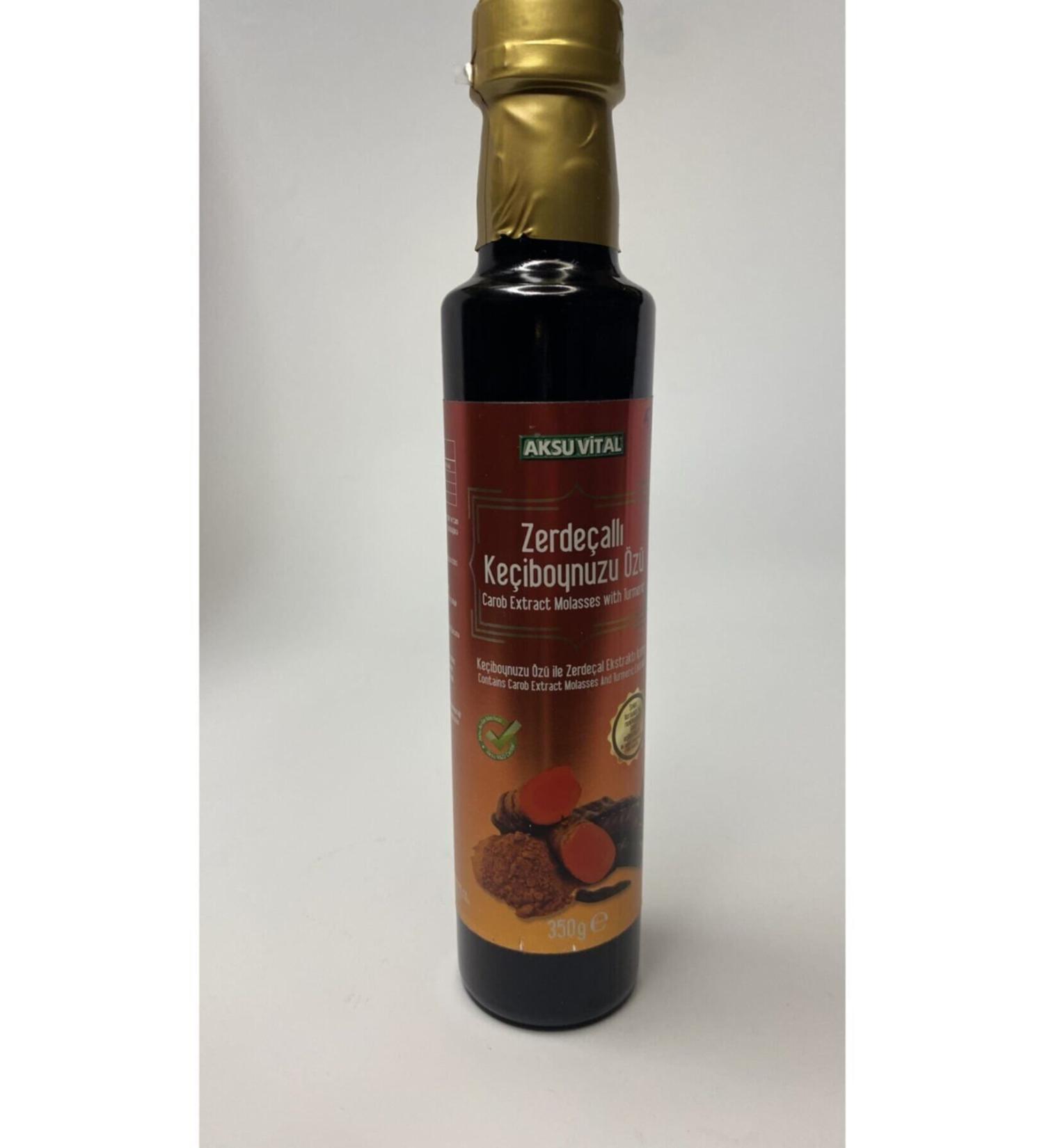 Toprak Herbal Products Aksu Vital Carob Extract with Turmeric