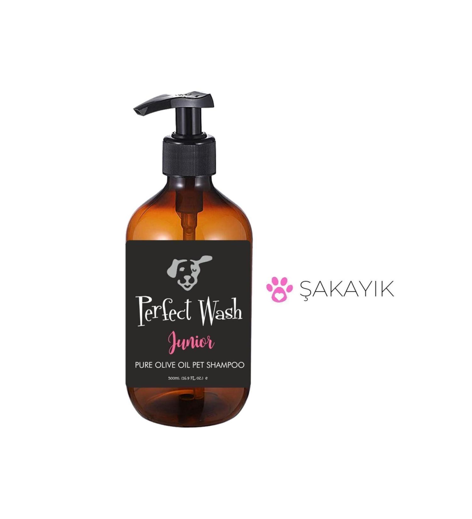 naturalisadramys Perfect Wash Junior Olive Oil Cat Dog Shampoo 500ml