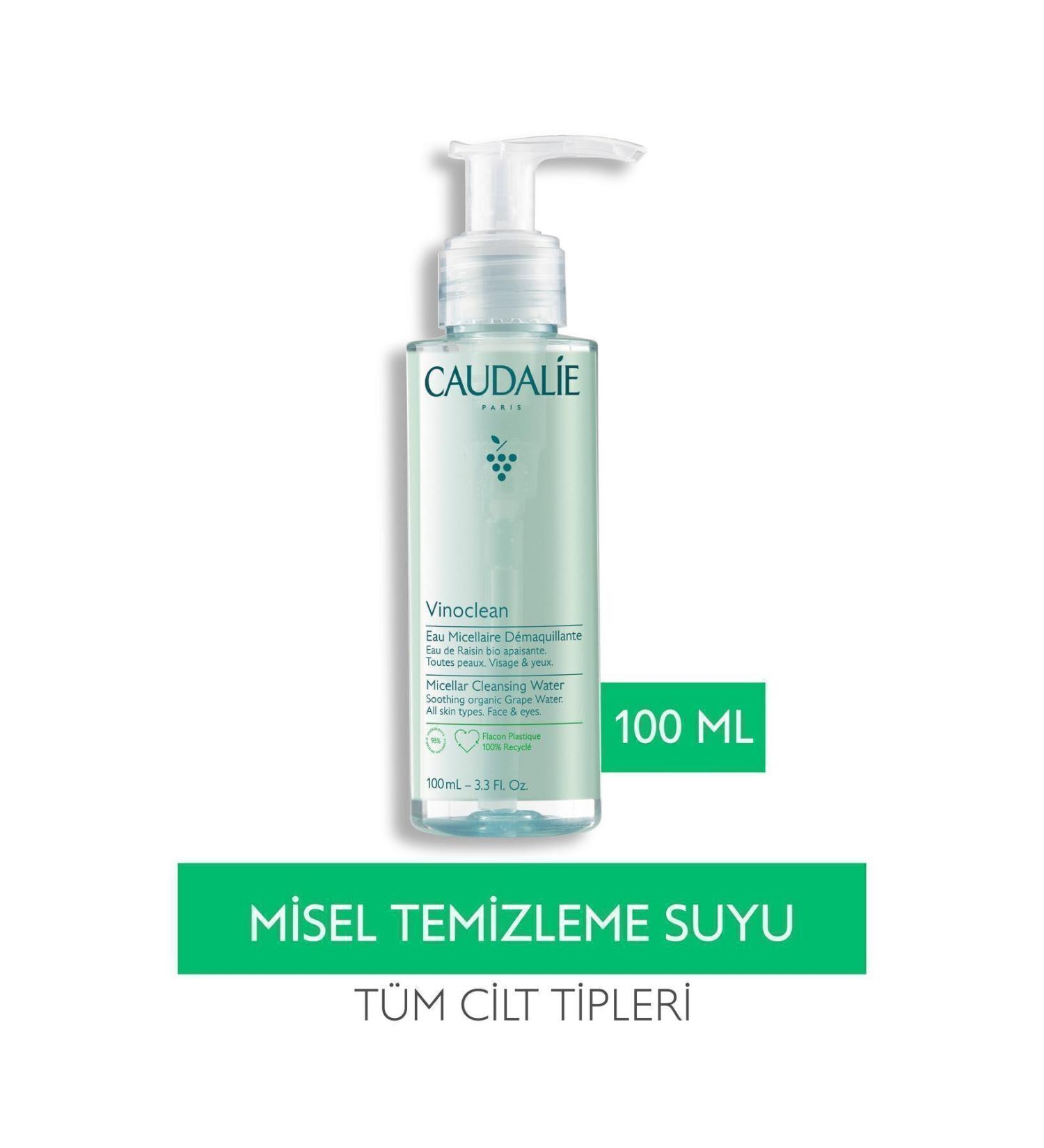 Caudalie Vinoclean Micellar Cleansing Water 100 ml - Buy Online on GoSupps.com