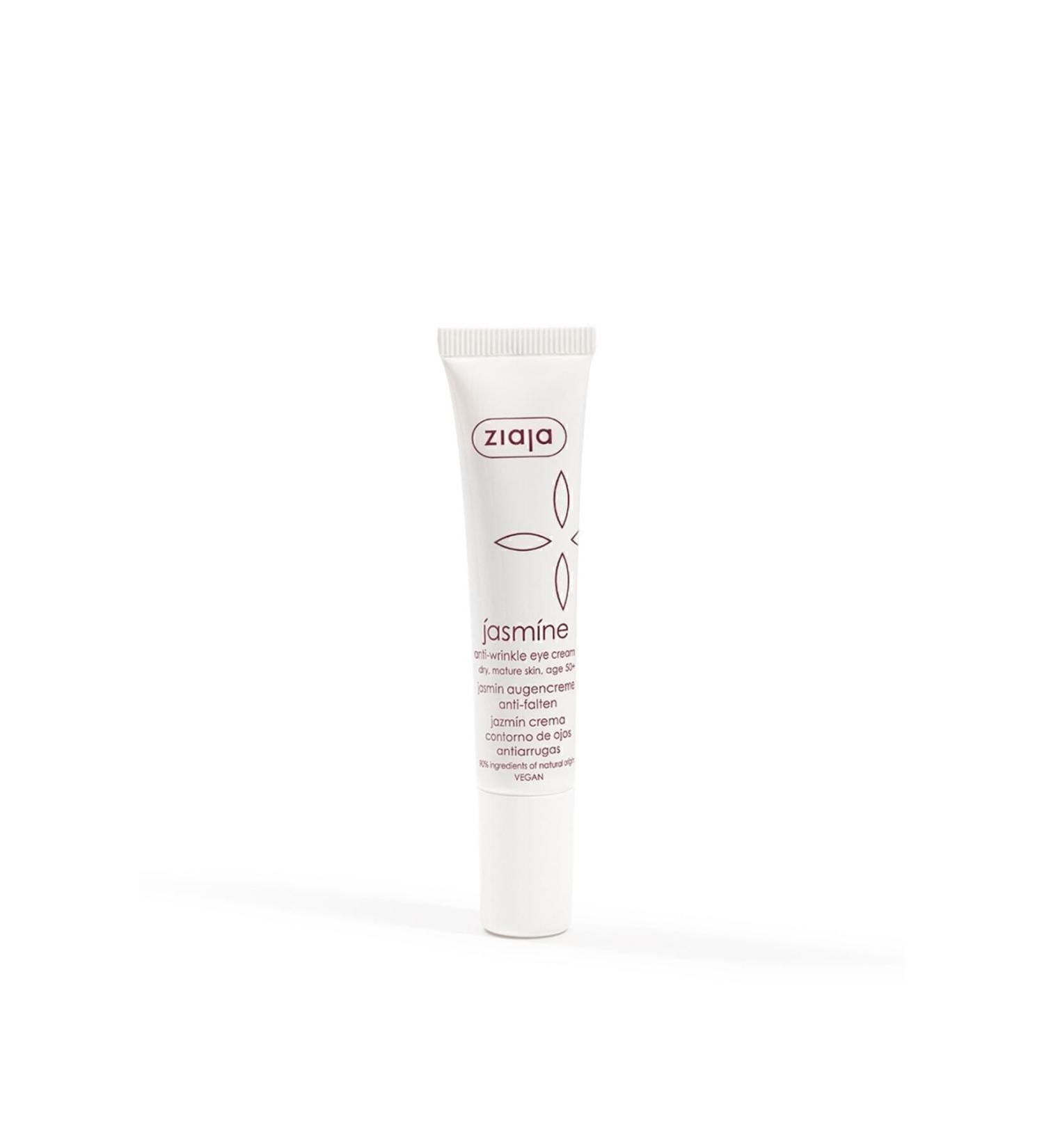 Ziaja Jasmine Oil Essence Anti-Wrinkle Eye Cream 15 ml - Buy Online on GoSupps.com