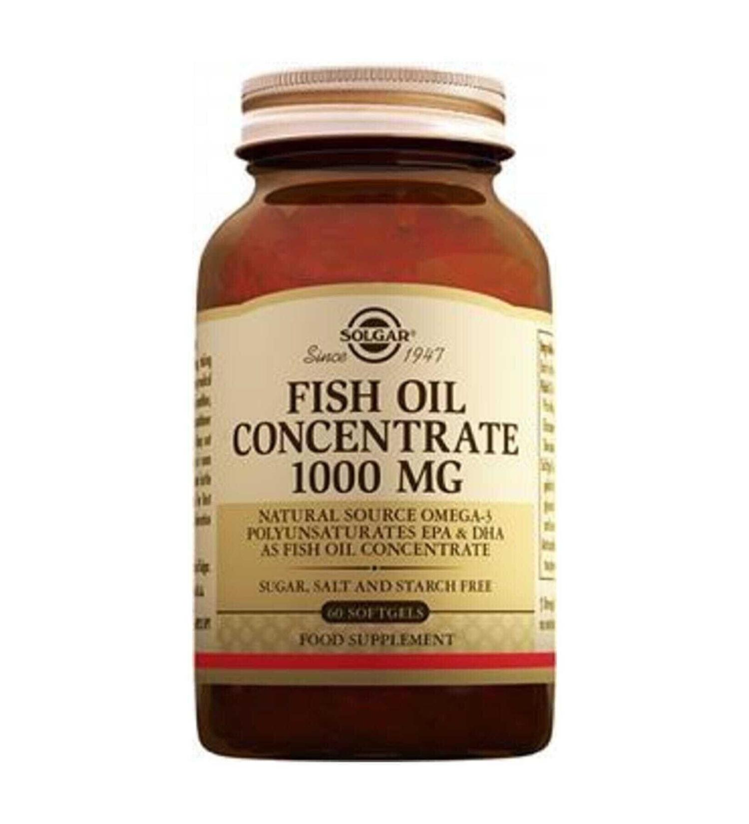 Solgar Fish Oil 1000 Mg 60 Softgel