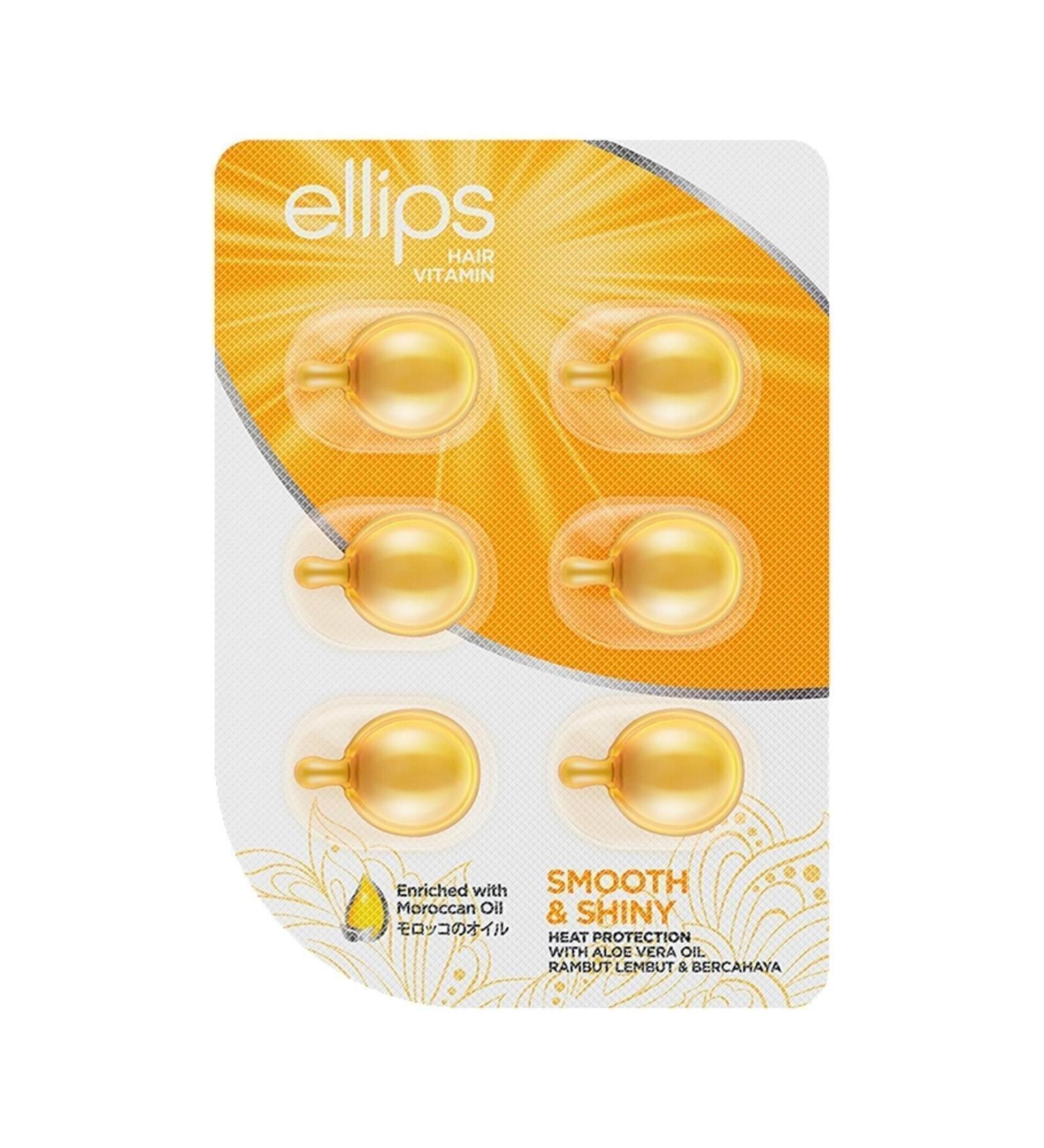 Ellips Smooth Shiny Hair Vitamin Soft and Shiny Hair 6 Capsules
