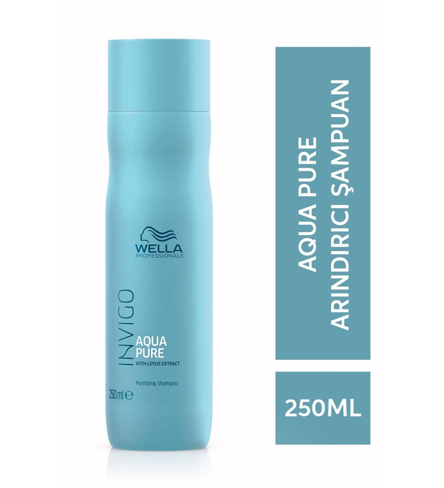 wella professionals invigo aqua pure purifying shampoo 250ml