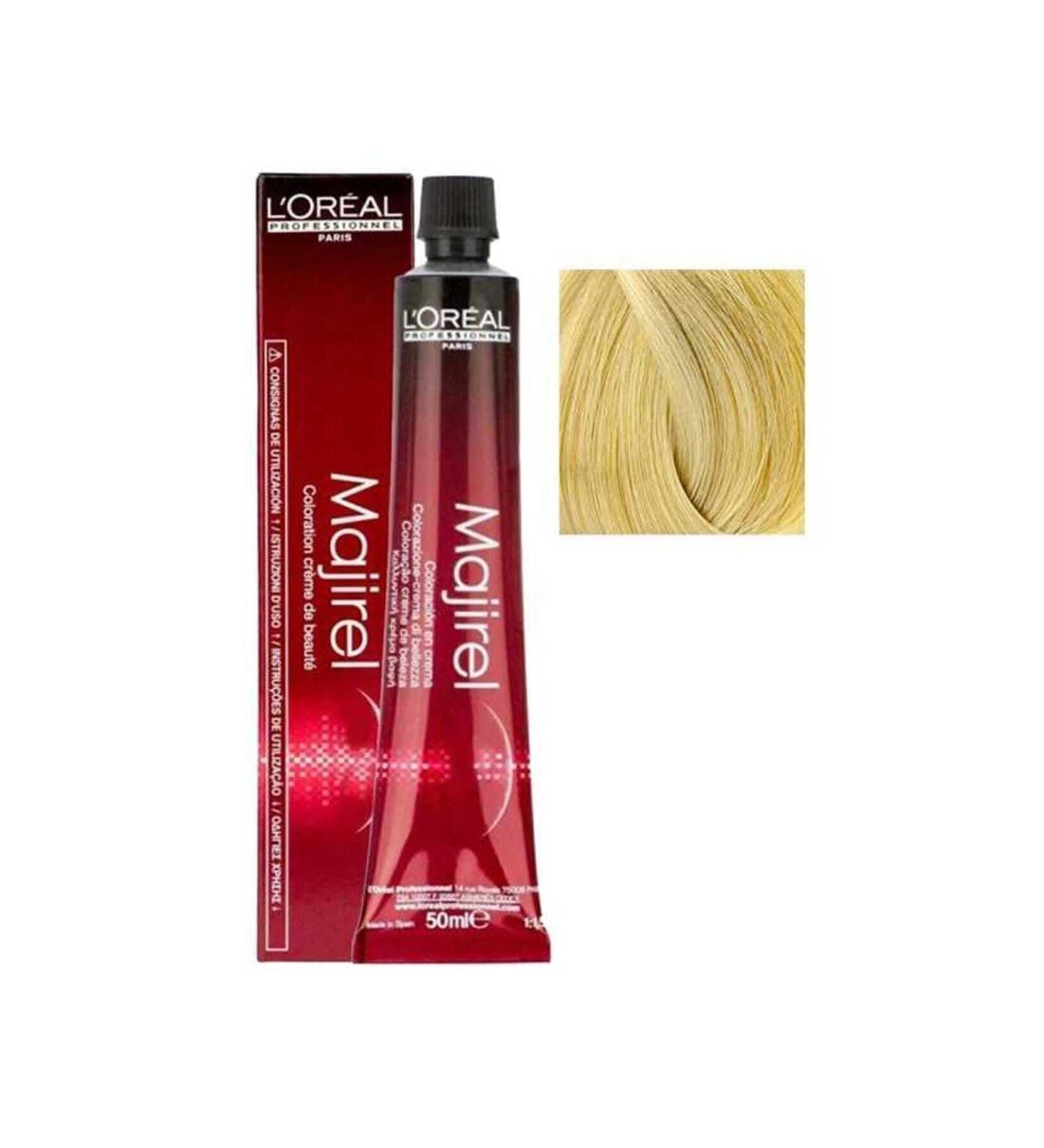 Majirel Loreal Hair Dye - 10 Light Blonde 50 Ml