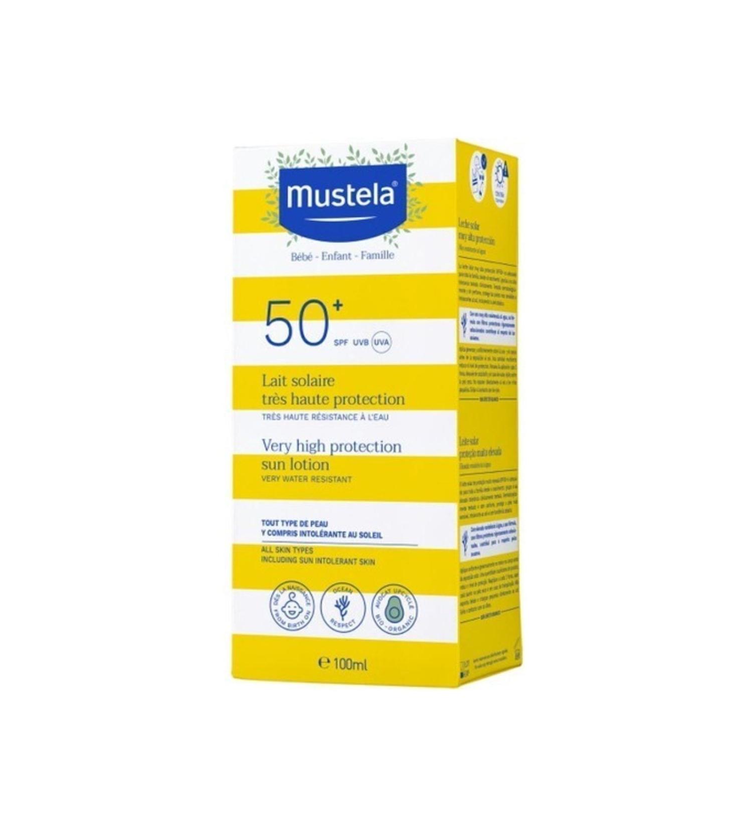 Mustela Very High Protection Sun Lotion Spf 50+ 100 Ml