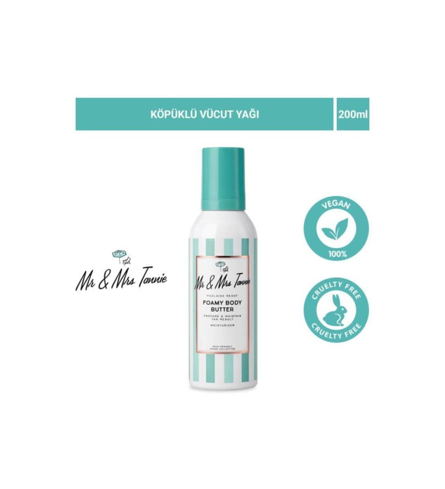 Mr & Mrs Tannie Foaming Body Oil 200ml - Buy Online on GoSupps.com