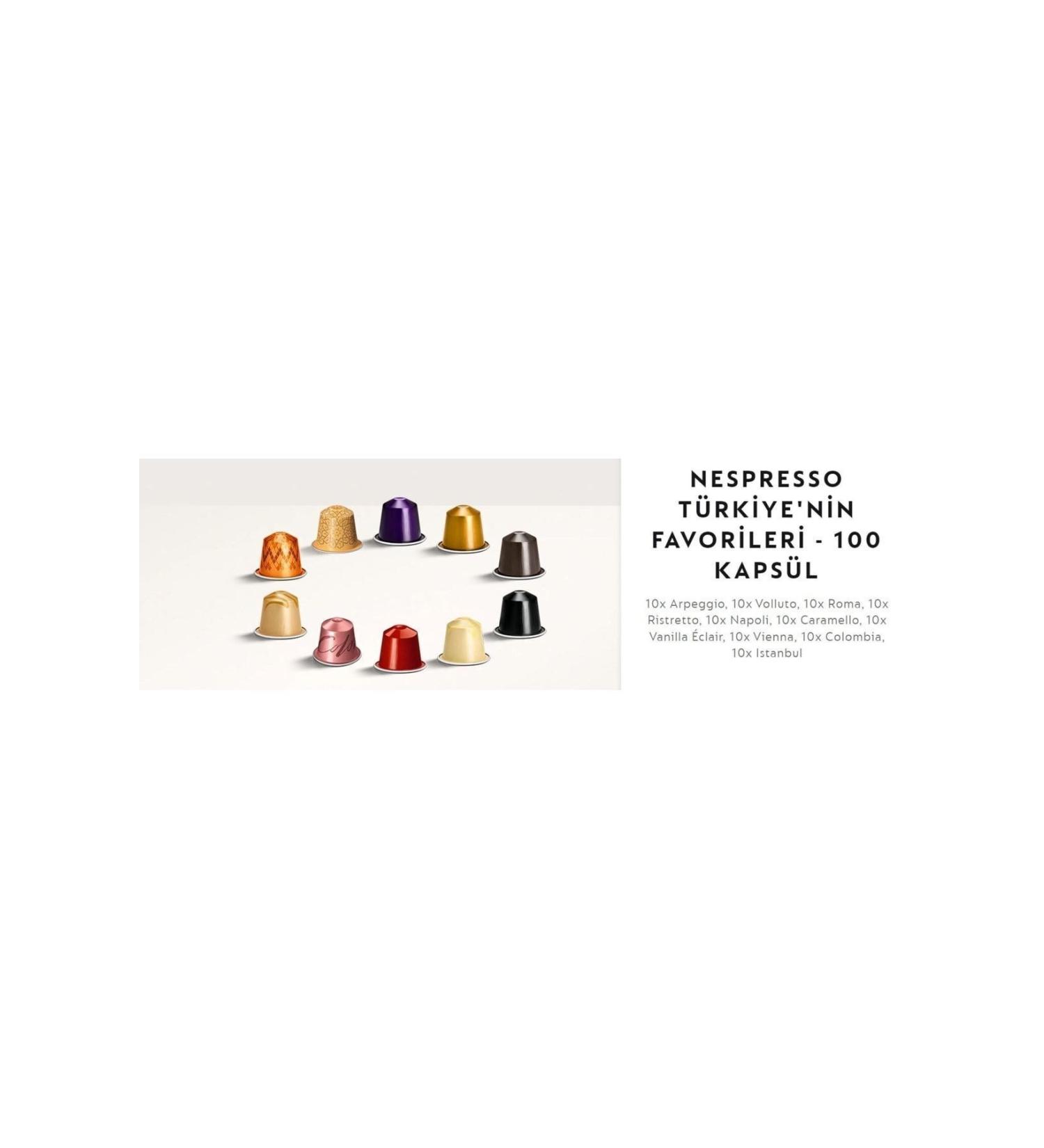 Nespresso T rkiye's Favorites - 100 Capsules "nexpres"