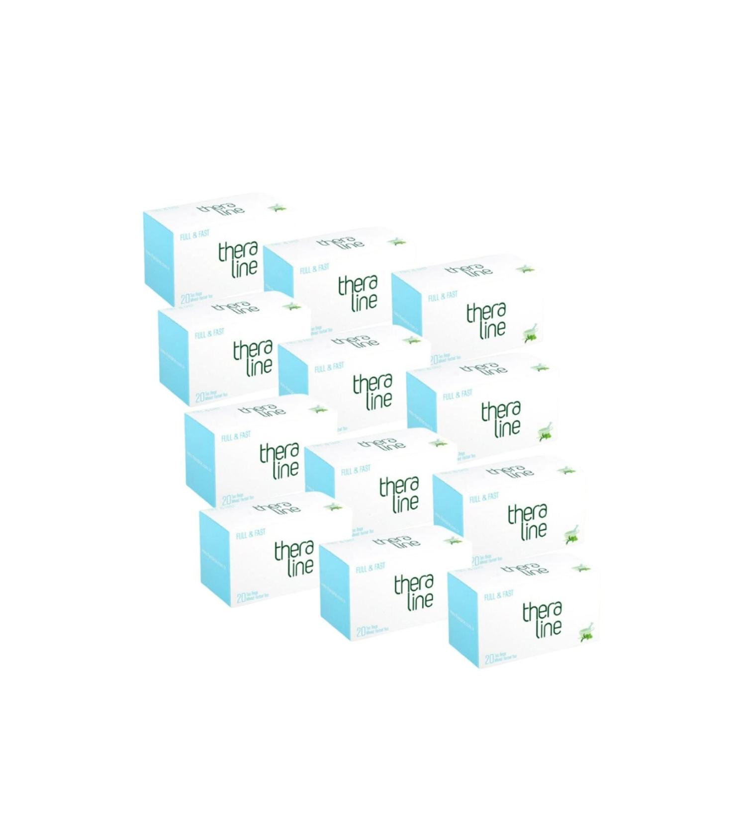 Theraline Full&fast (APPETITE SUPPRESSANT) Functional Herbal Tea Filter Bag (12 BOXES) 240 Pieces