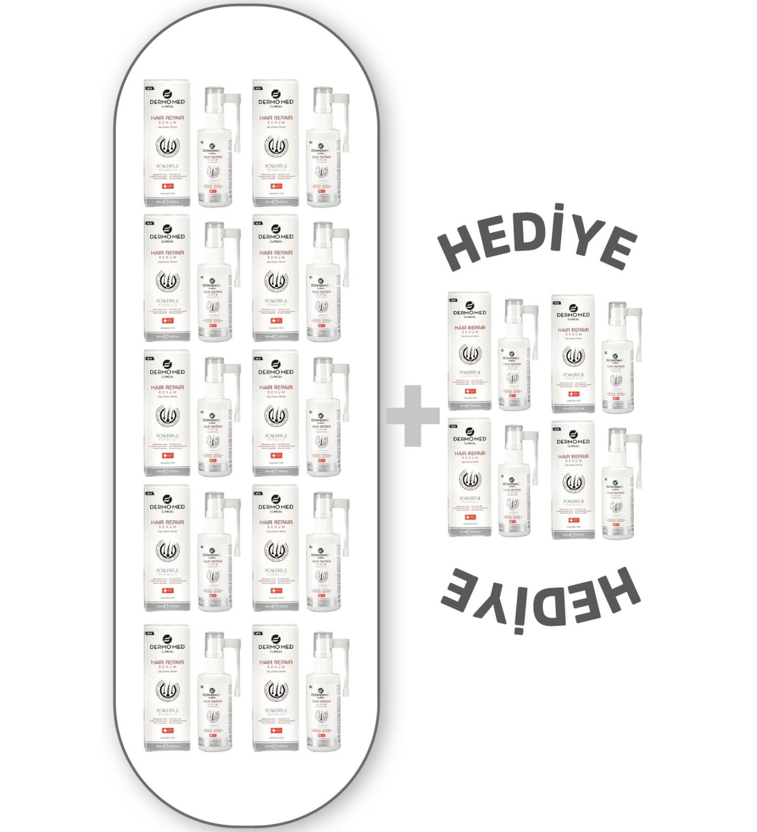 Dermomed Dermo-me Clinical Hair Repair Serum 60 Ml (10 PCS + 4 )