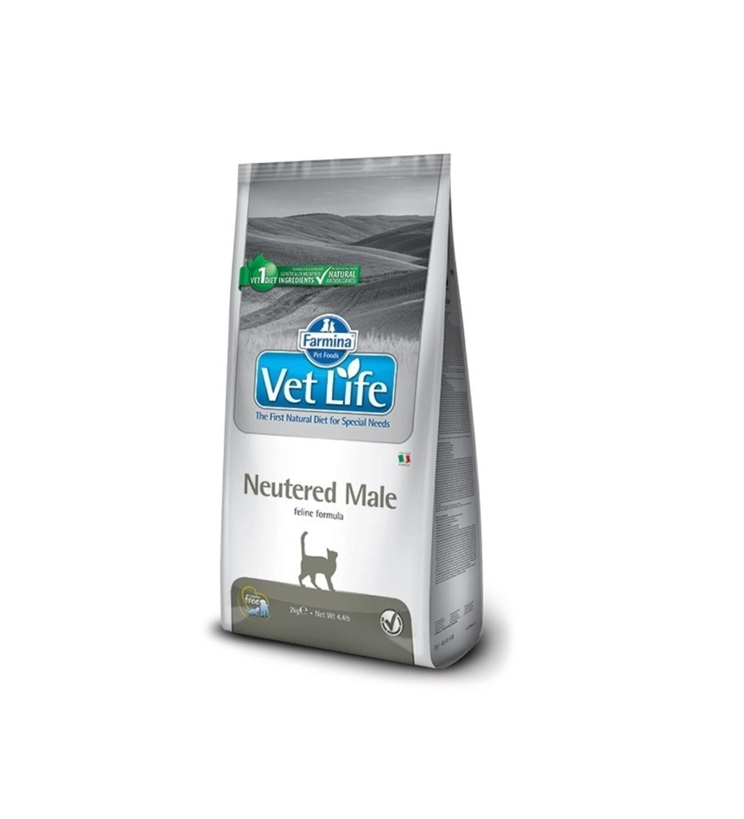 VETL FE Vetlife Cat Neutered Male 2kg