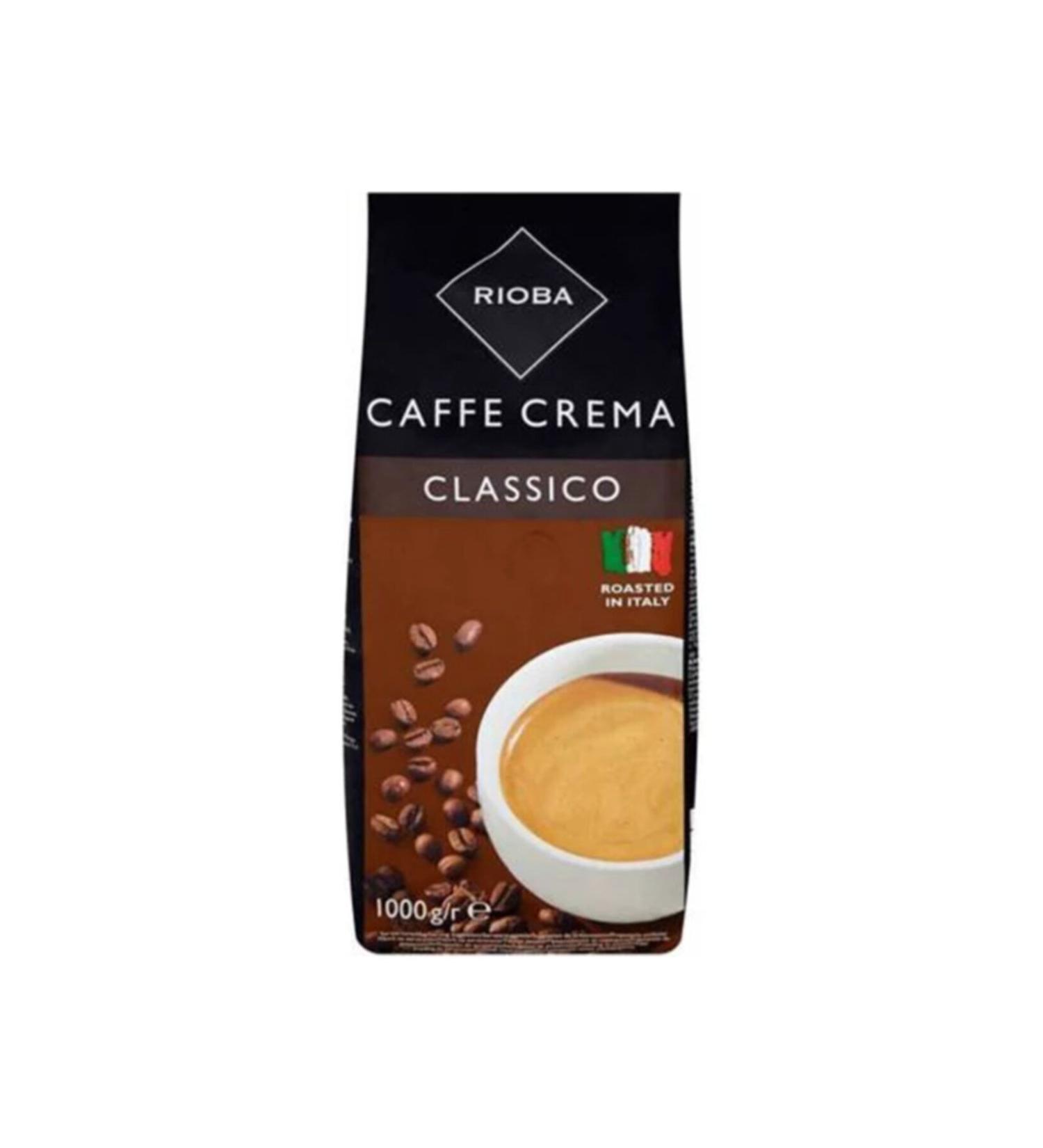 Rioba Caffe Crema Classico Bean Coffee 1 Kg
