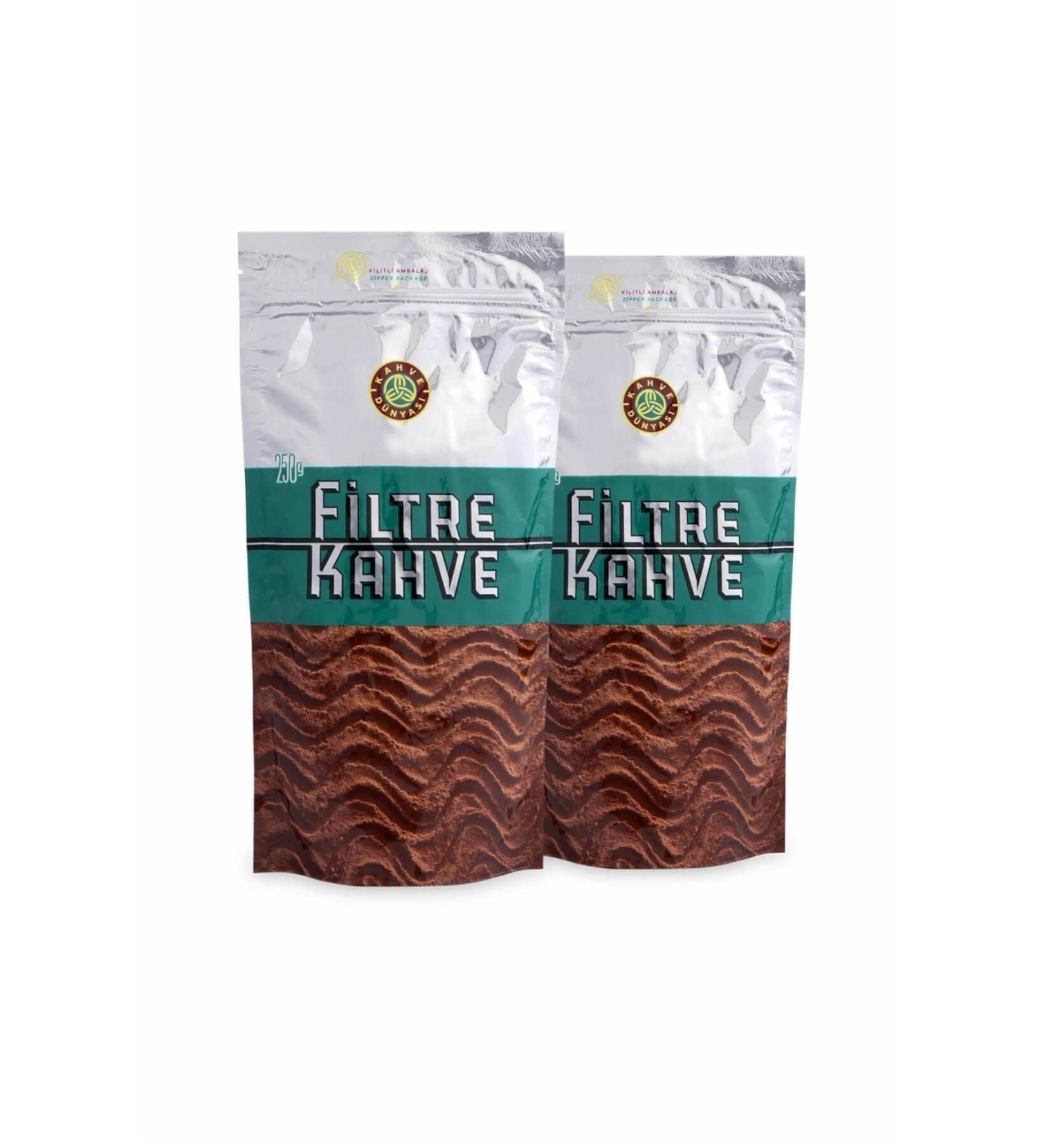 Coffee World Filter Coffee 250 gr - Pack of 2