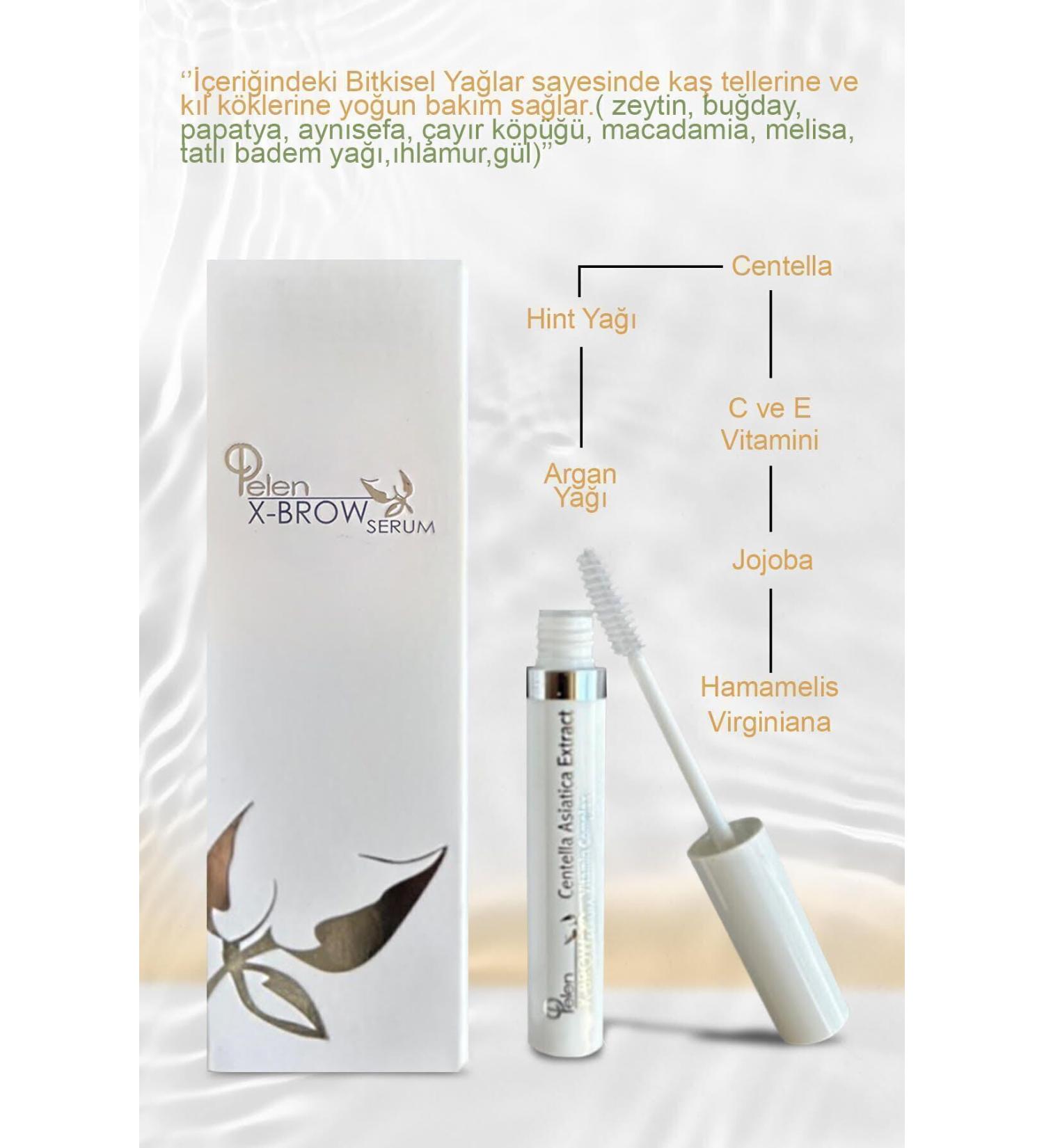 PELEN X-brow Organic Eyebrow Serum (BROW VITAMIN) - Buy Online on GoSupps.com