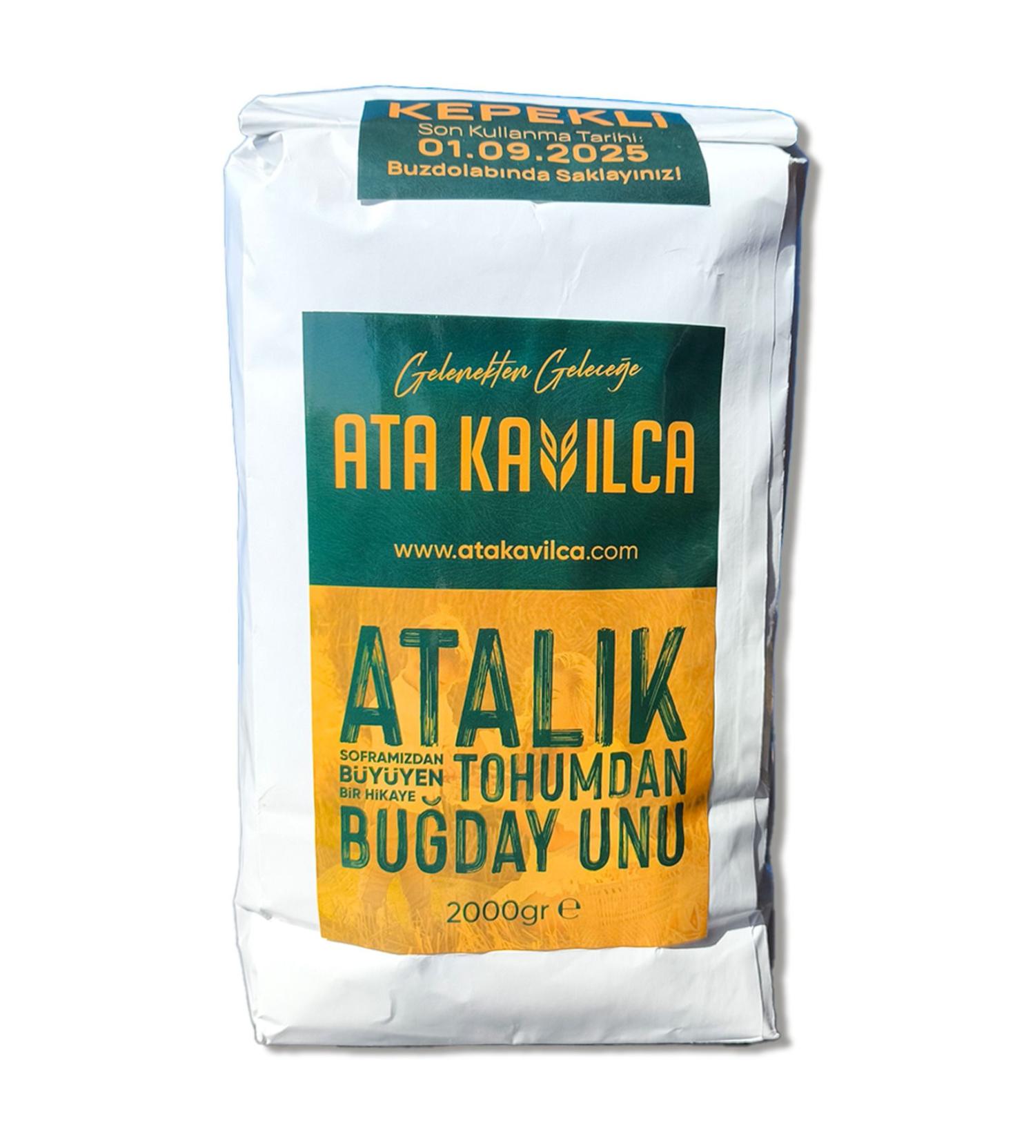 Ata Ancestral Organic Wheat Flour from Seeds - Whole Wheat (2KG) - Buy Online on GoSupps.com