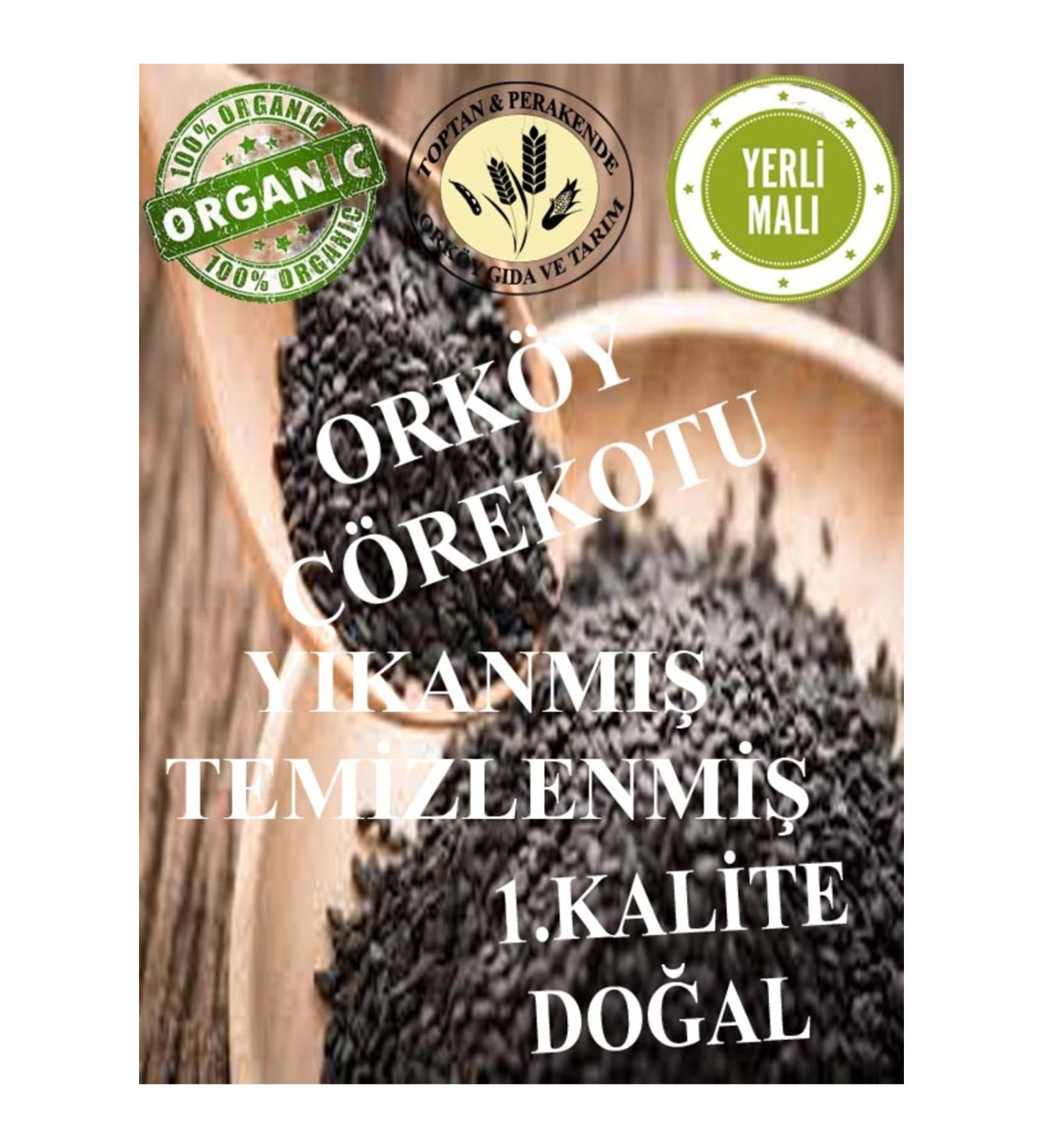Orkoy Washed-sifted Natural Clean Black Cumin 200 gr