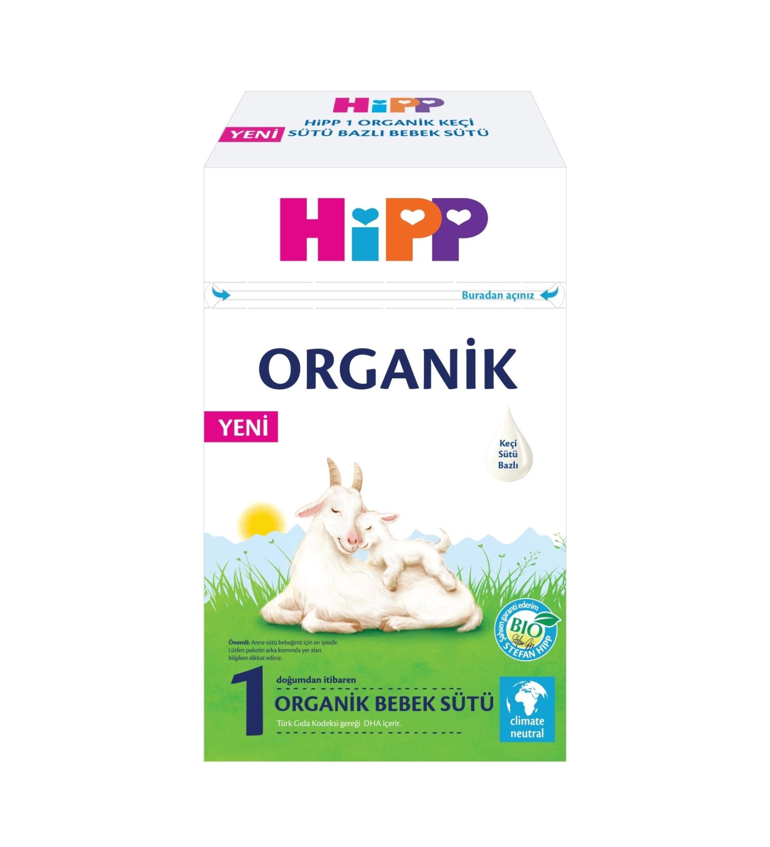 Hipp Organic Goat Milk Based Follow-On Milk 400gr No:1 (0-6 MONTHS)