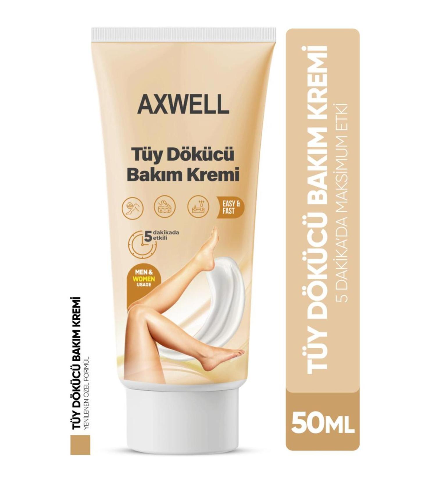 AXWELL Hair Removal and Hair Root Reduction Cream - Buy Online on GoSupps.com