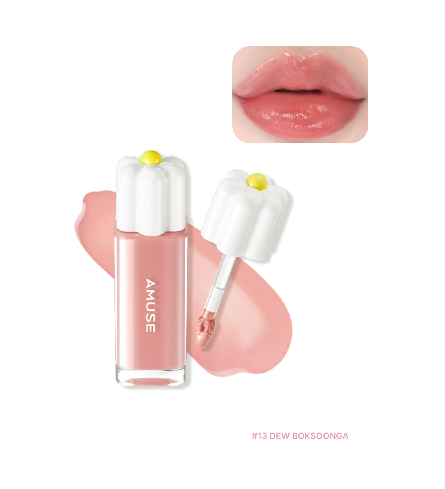 Amuse Dew Tint - Natural Shine and Moisture Fruity Lip Tint 4g #13 DEW