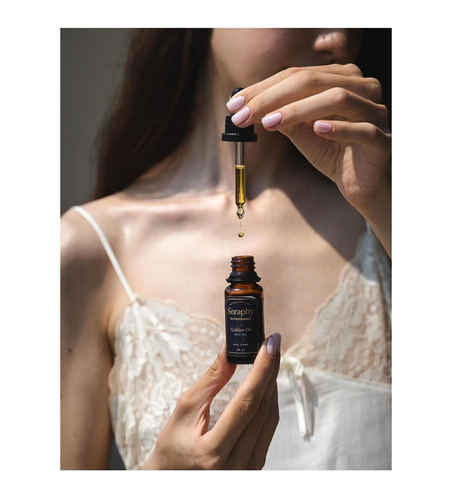 Seraphy Aromatherapy Skin Barrier Repair - Suitable for Face Yoga - Skin Care Serum (DRY OIL) - 20ml - 100% Pure - Buy Online on GoSupps.com