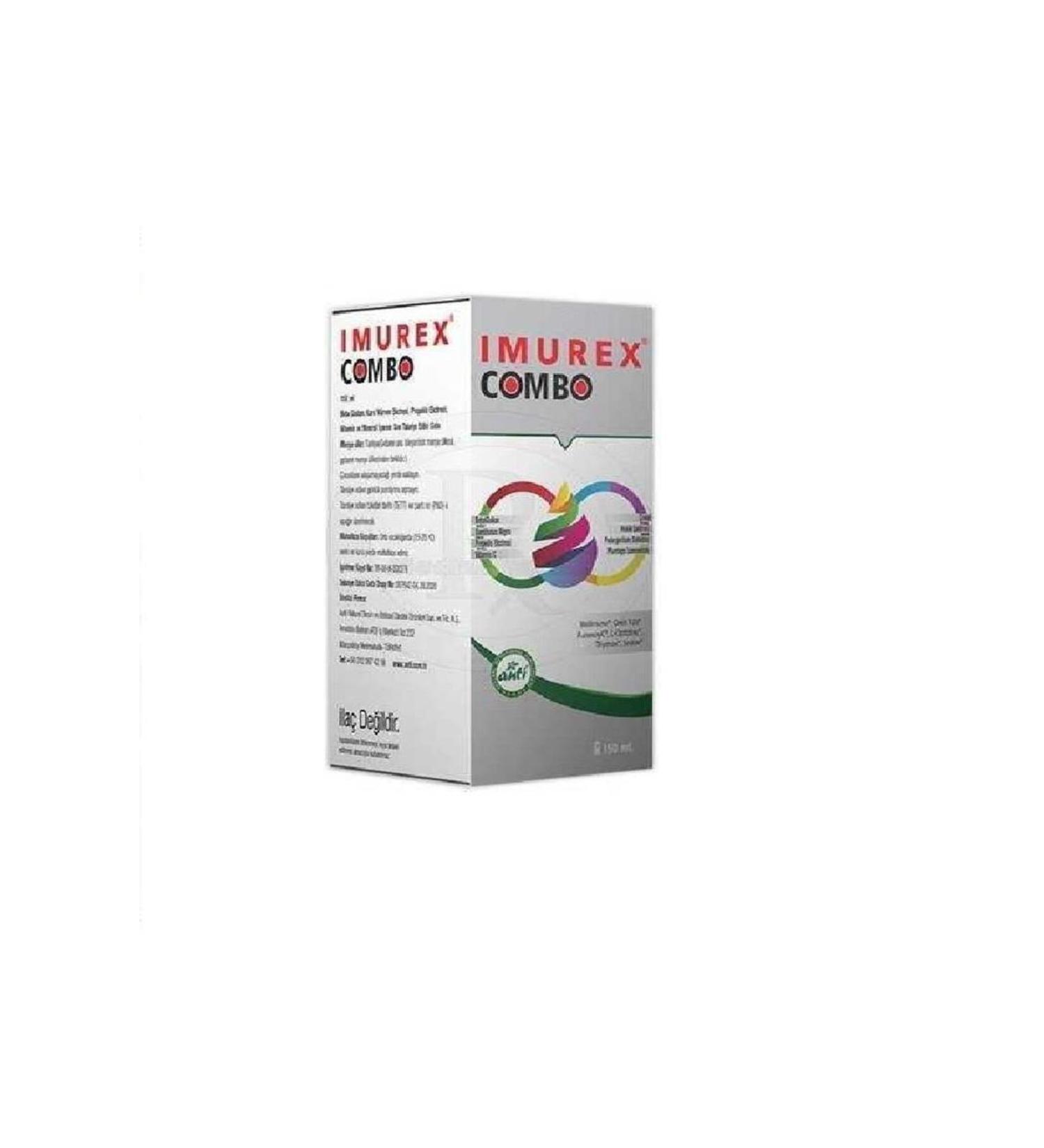 Anti Natural Imurex Combo Liquid Food Supplement Syrup 150 ml