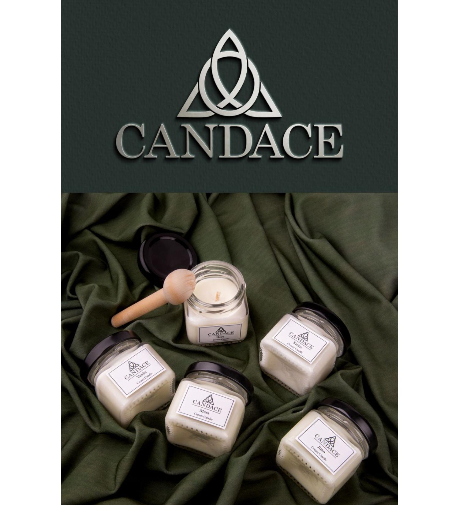 Candace 5-Piece Natural Cream Candle Mini Set (35GR X 5) - Buy Online on GoSupps.com