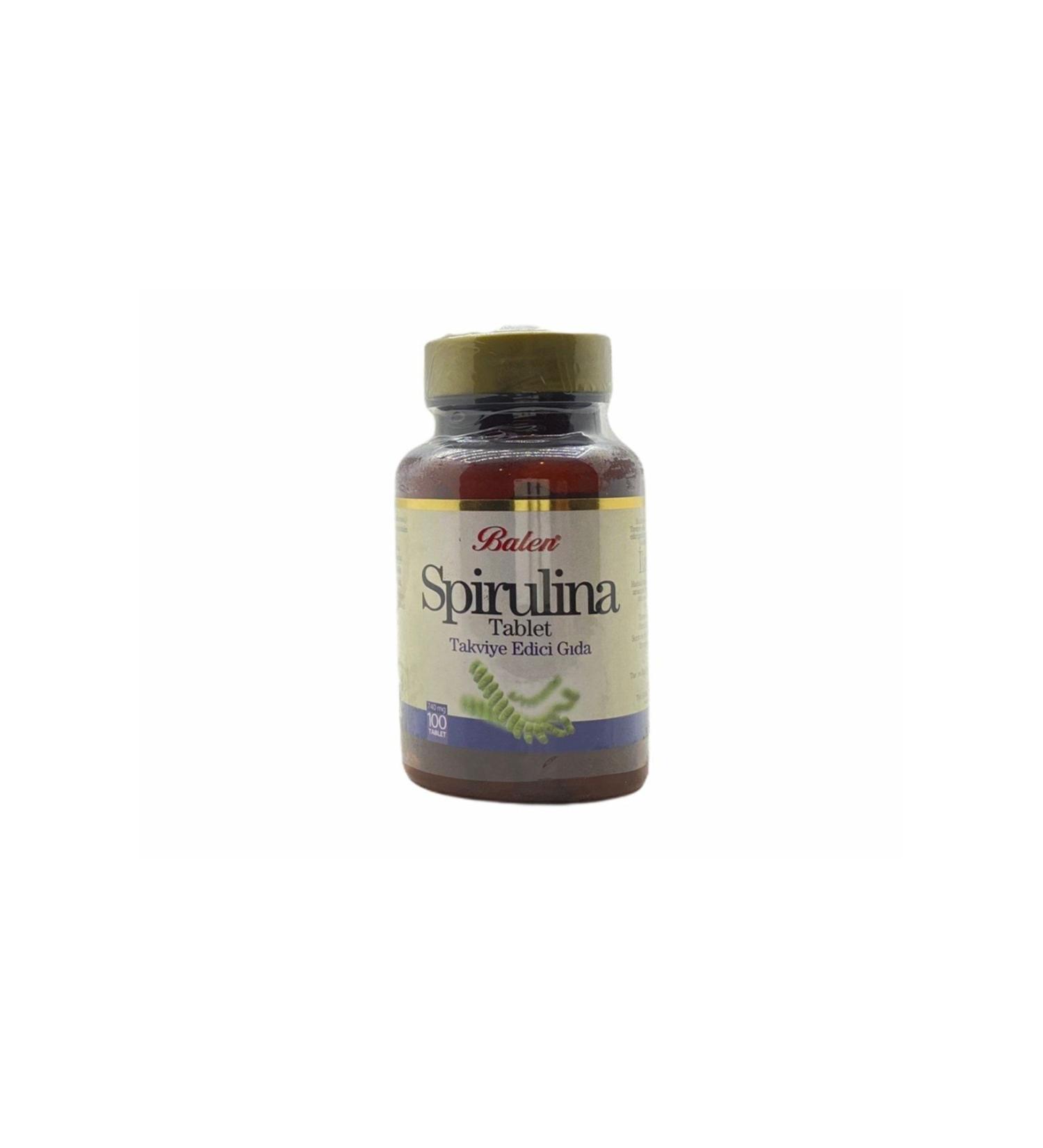Balen Spirulina Tablet 740 Mg 100 Tablets