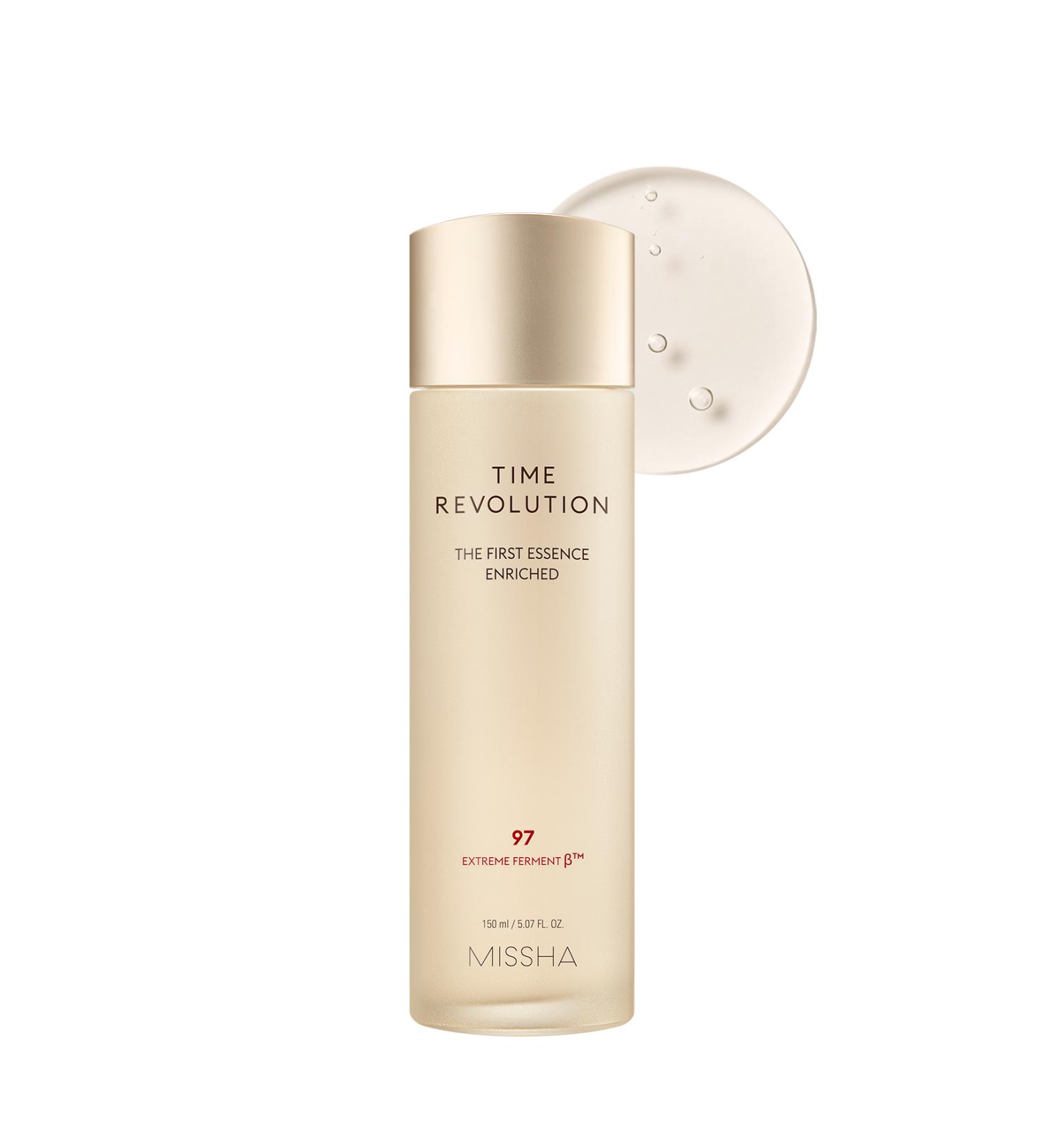 Missha Anti-Aging Essence That Gives Skin a Luminous Appearance Time Revolution The First Essence Enriched - Buy Online on GoSupps.com